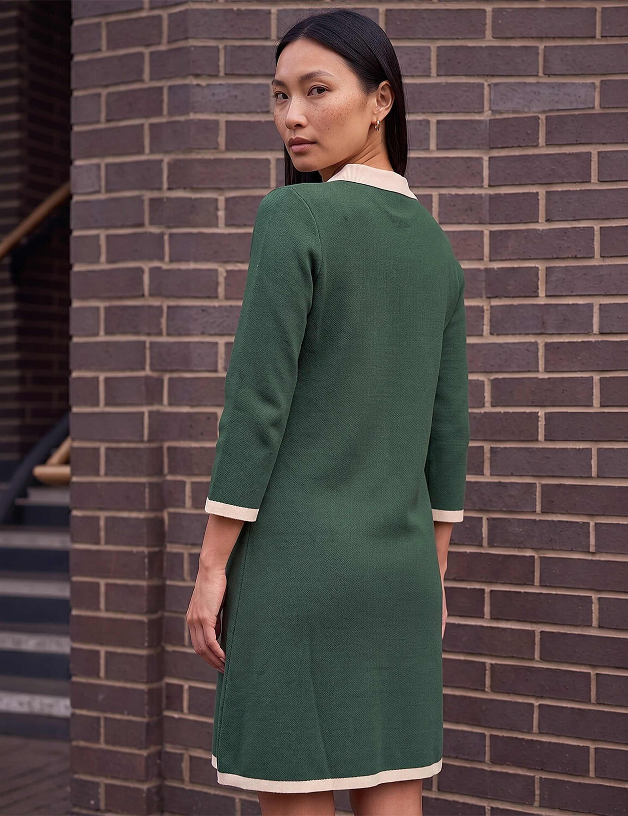 Button Detail Knitted Dress 2 of 4