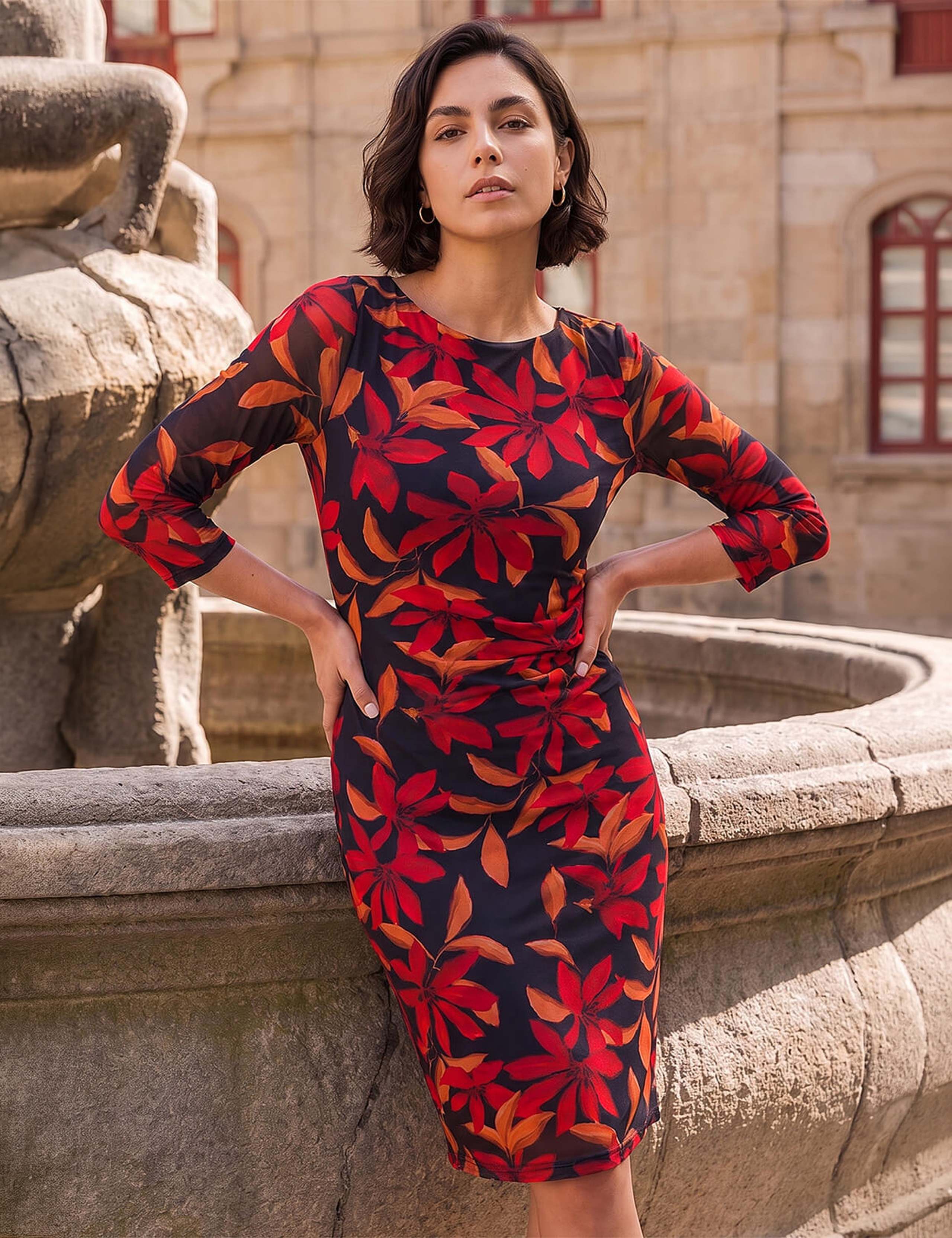 Floral Print Dress 2 of 4