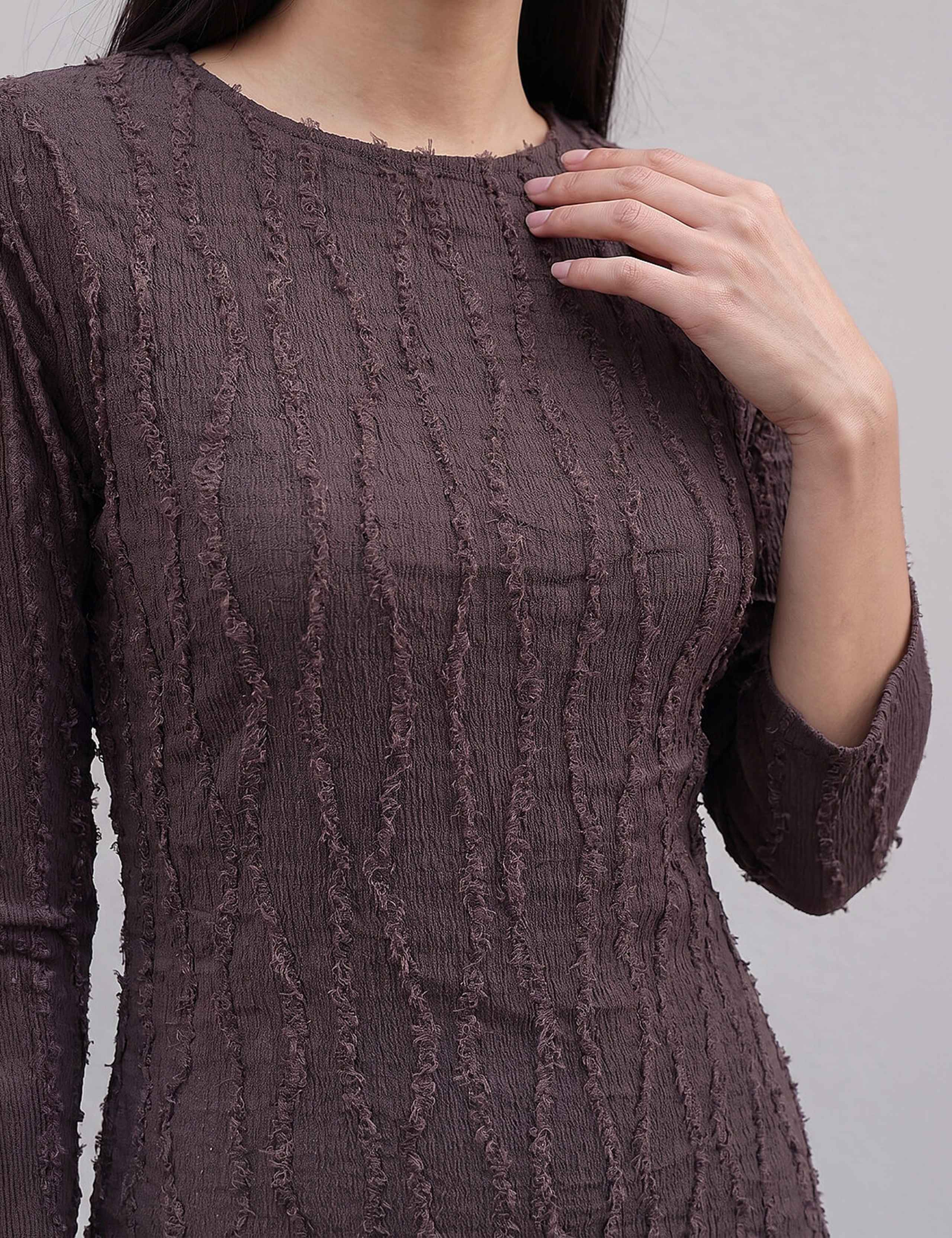 Textured Midi Dress 4 of 4