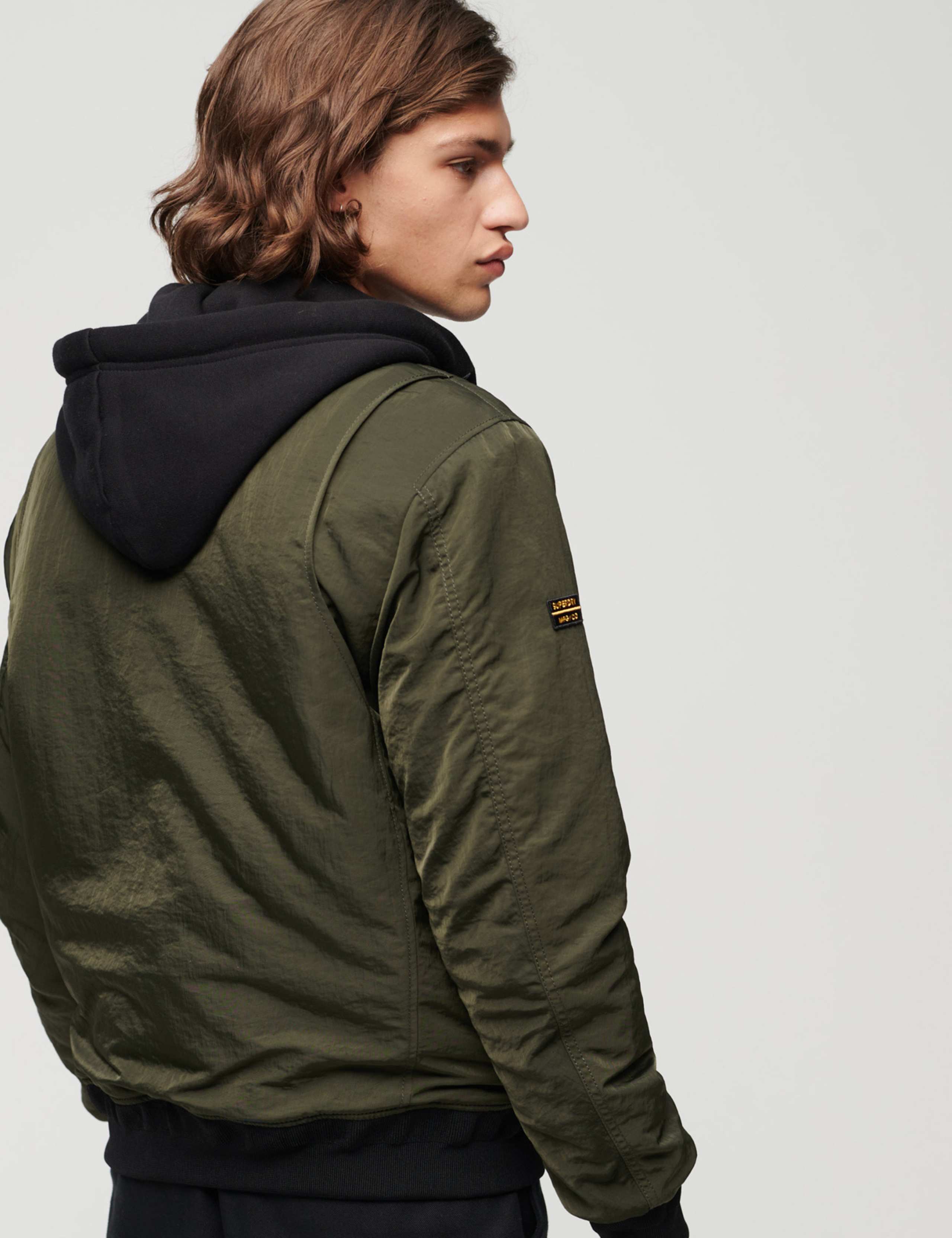 Hooded Bomber Jacket 3 of 5