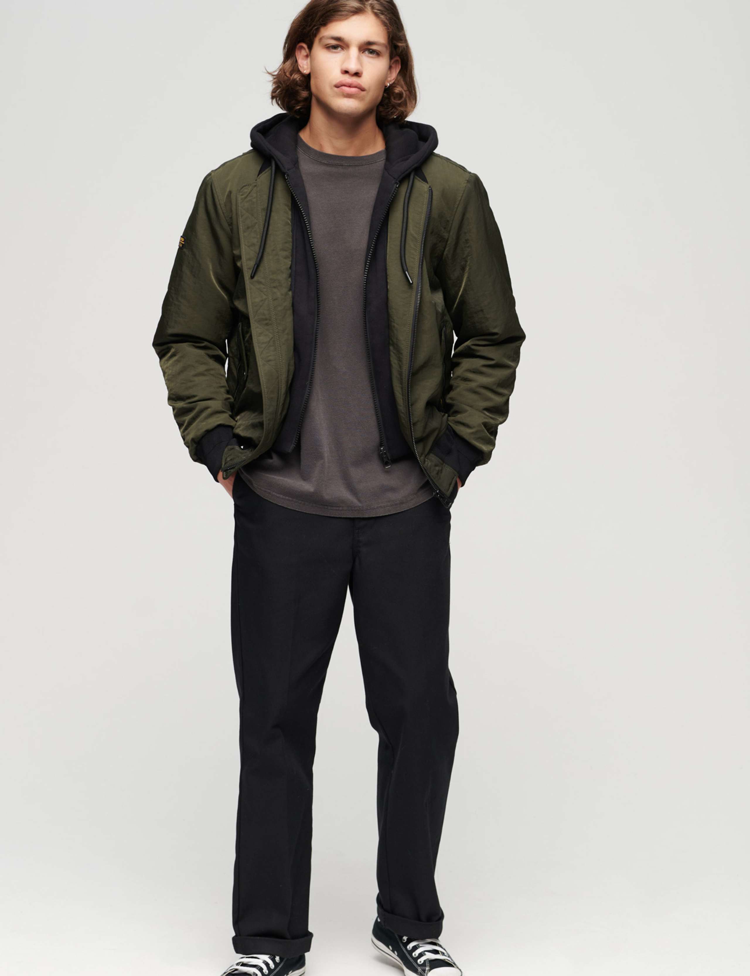 Hooded Bomber Jacket 4 of 5