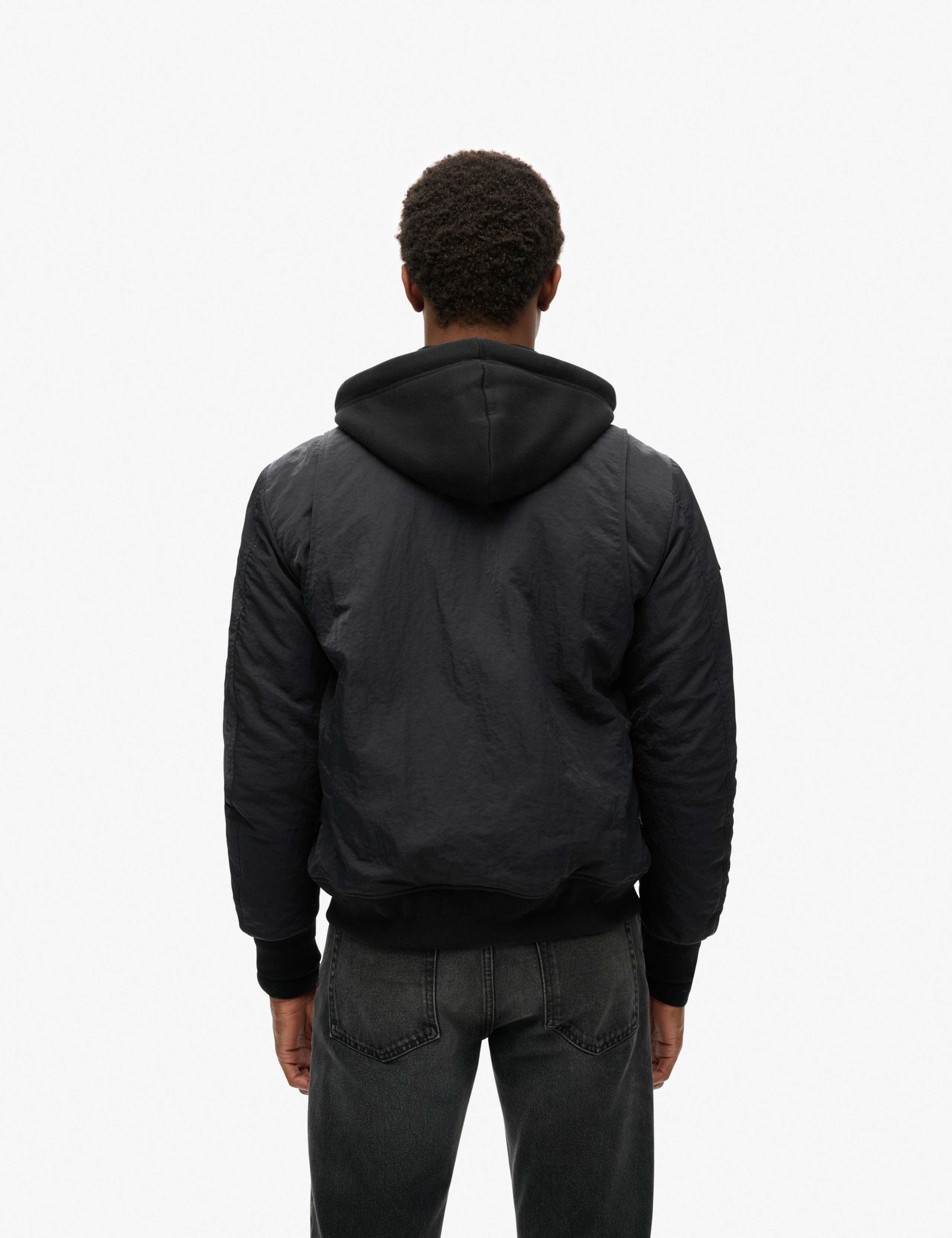 Hooded Bomber Jacket 4 of 5