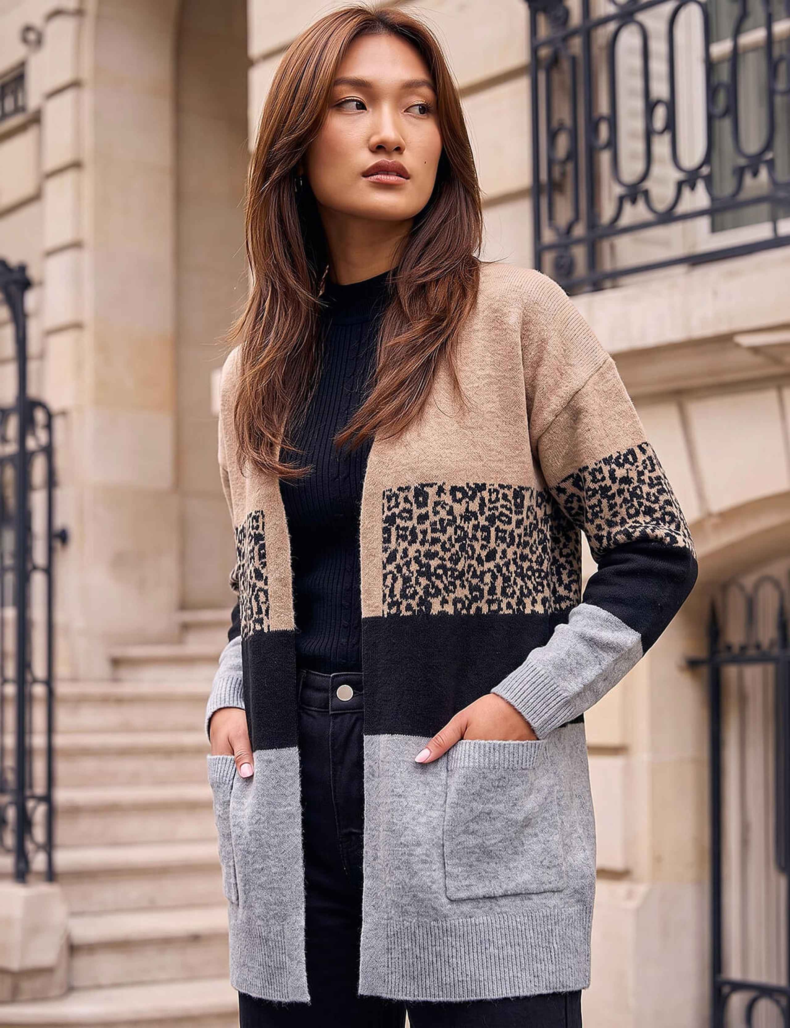 Animal Print Cardigan 2 of 4