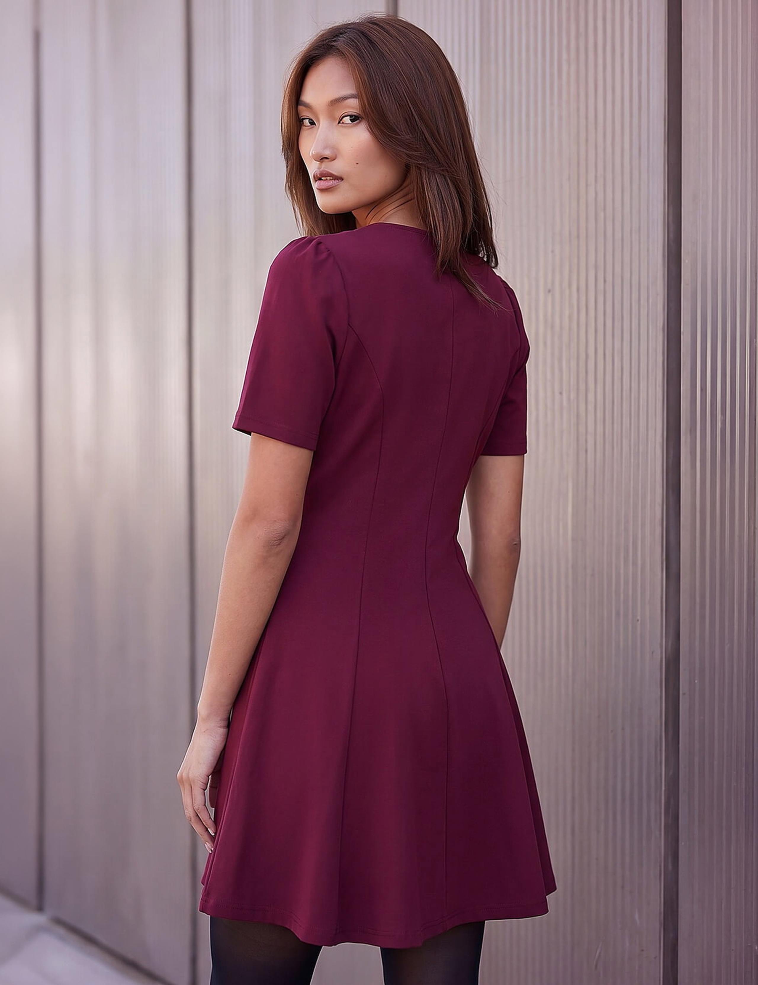 Bow Detail Mini Dress 4 of 4