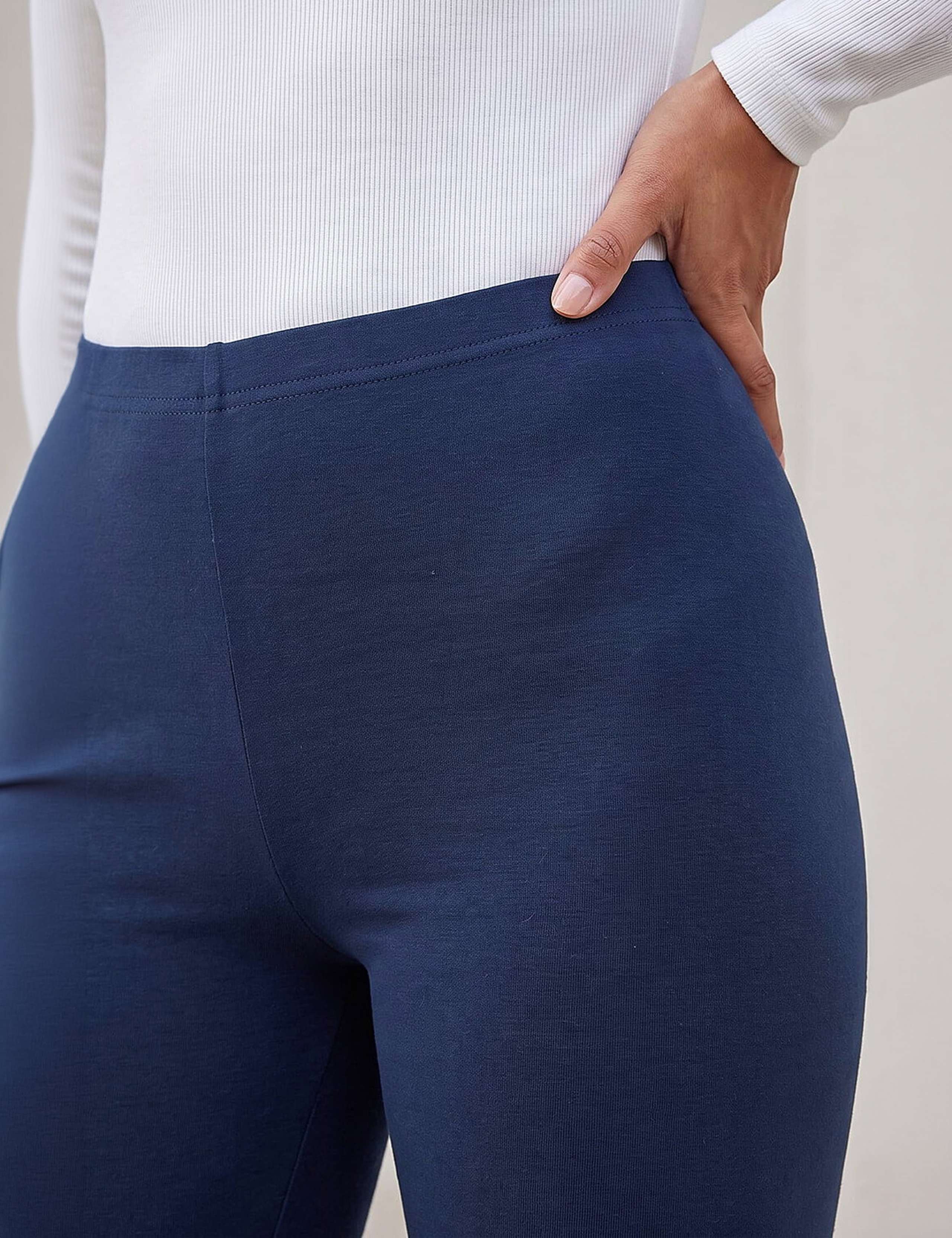 Plain Stretch Leggings 4 of 4