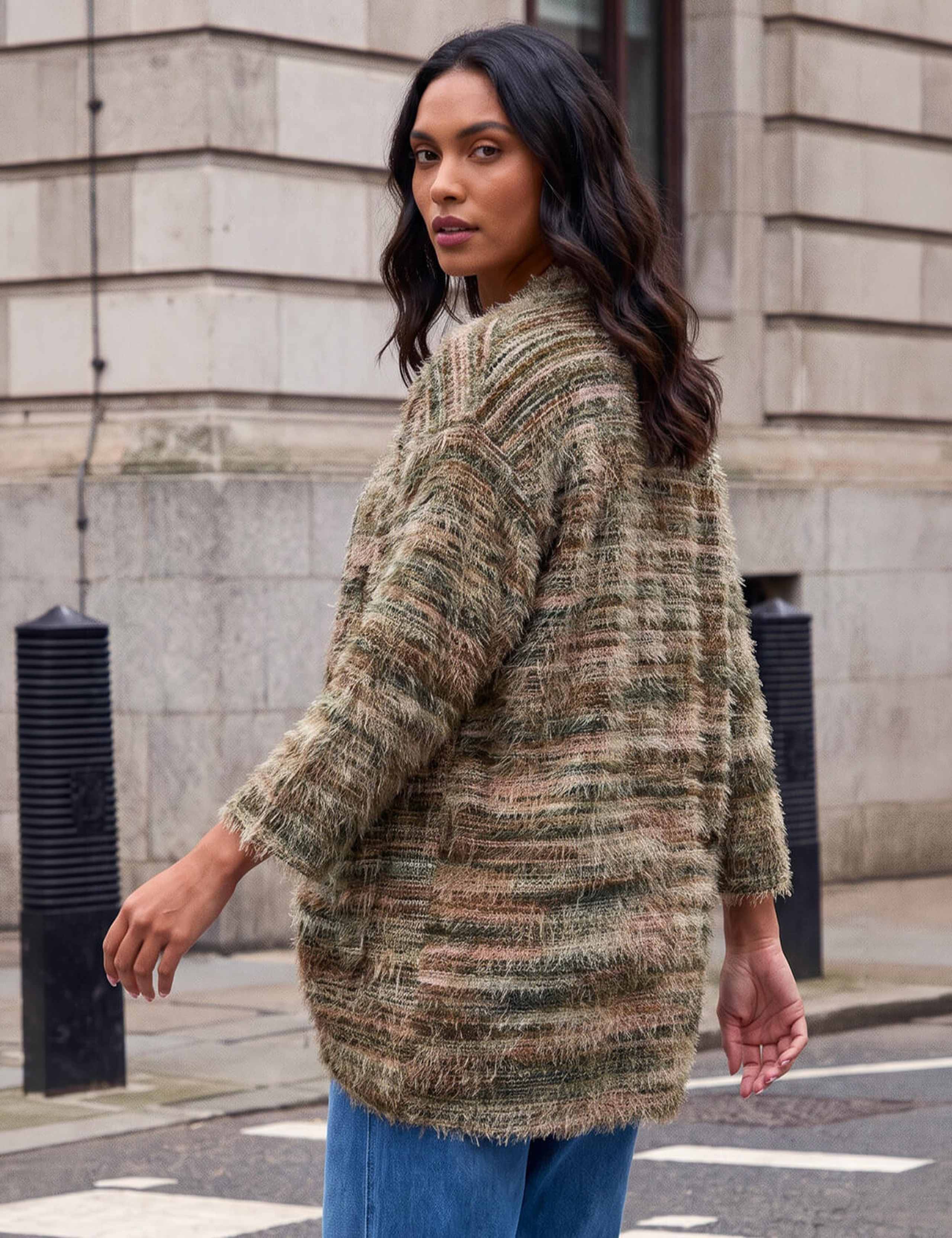 Fluffy Cardigan 3 of 4