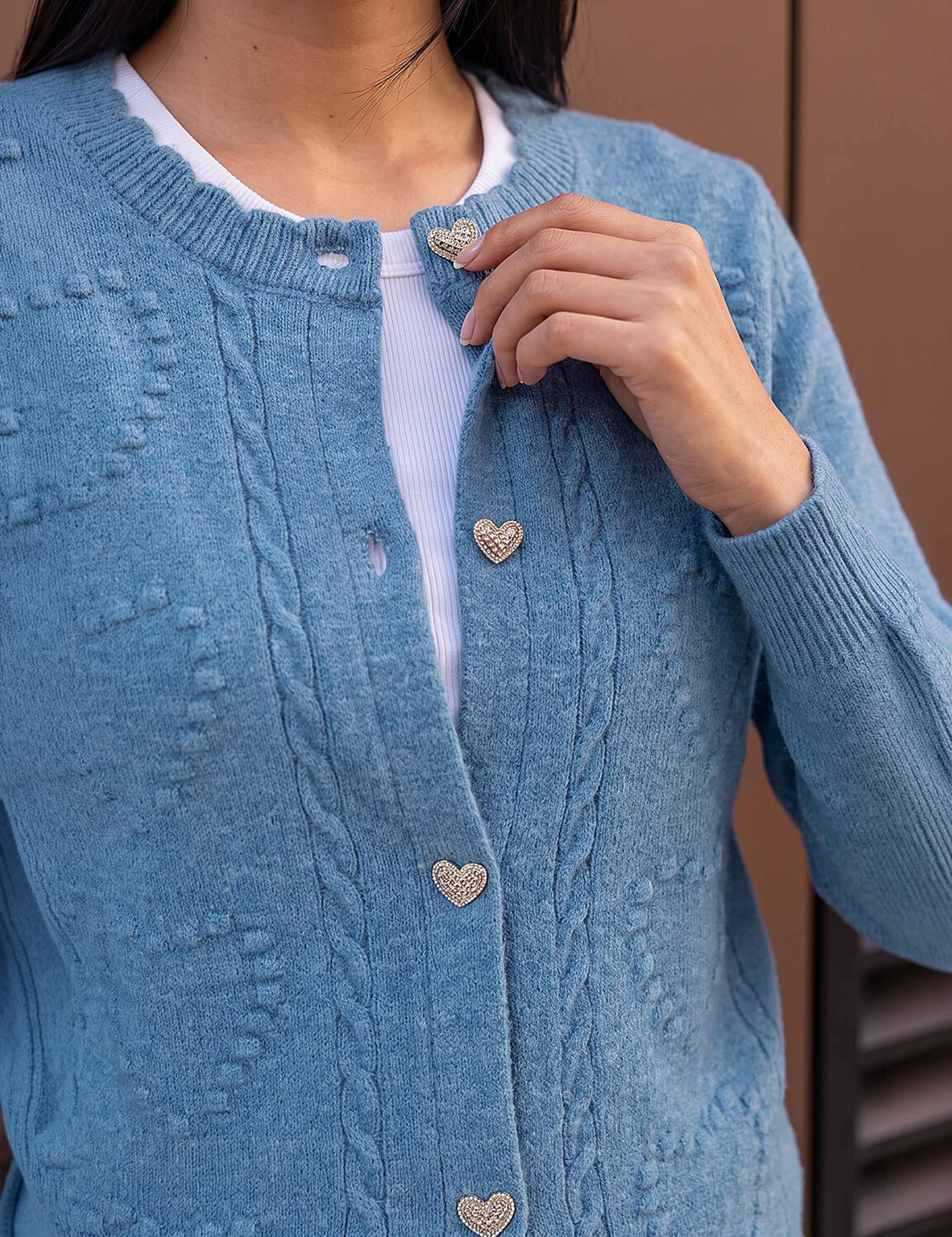 Heart Stitch Cardigan 4 of 4