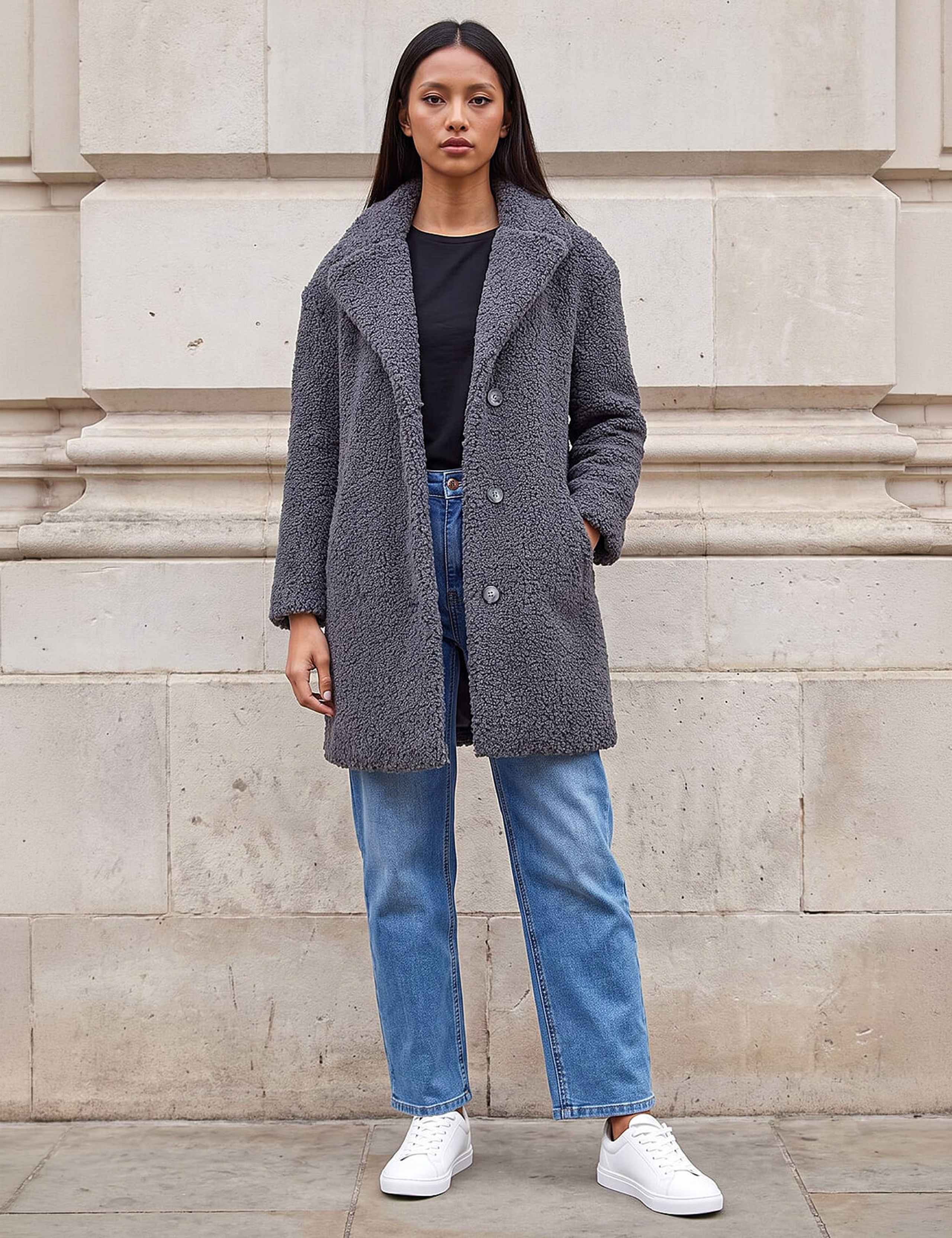 Petite Teddy Coat 2 of 4