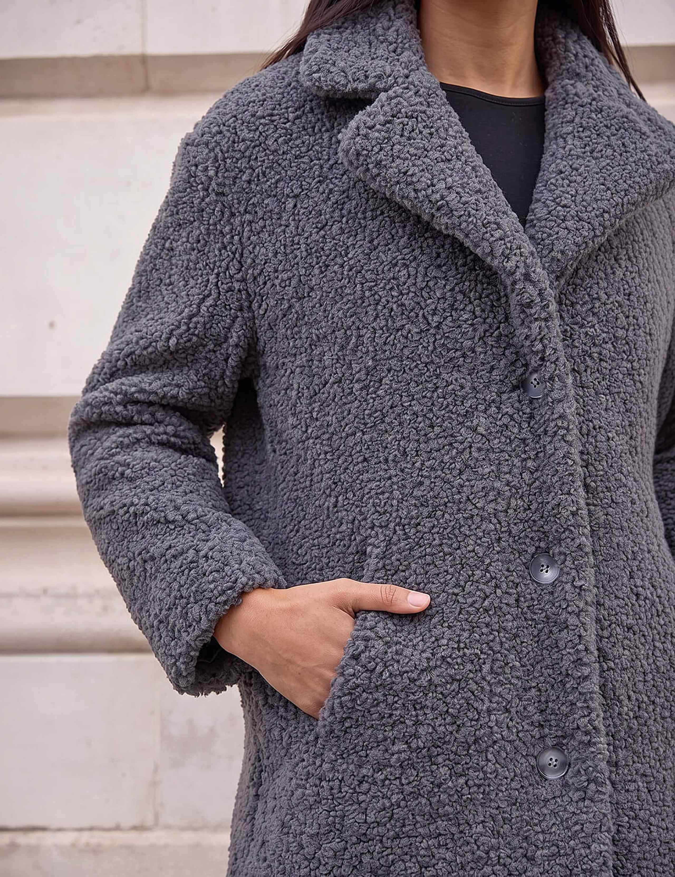 Petite Teddy Coat 3 of 4