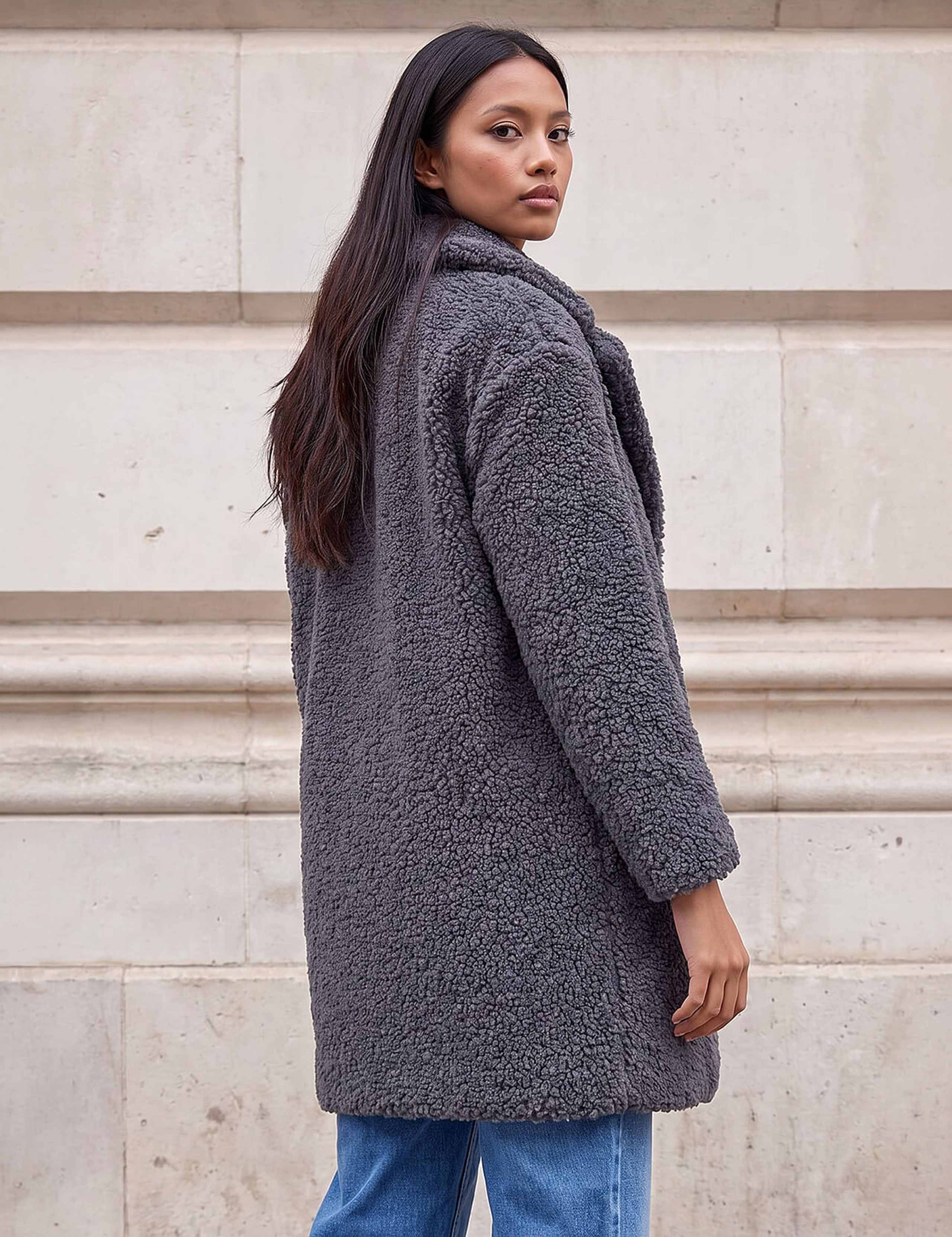 Petite Teddy Coat 4 of 4