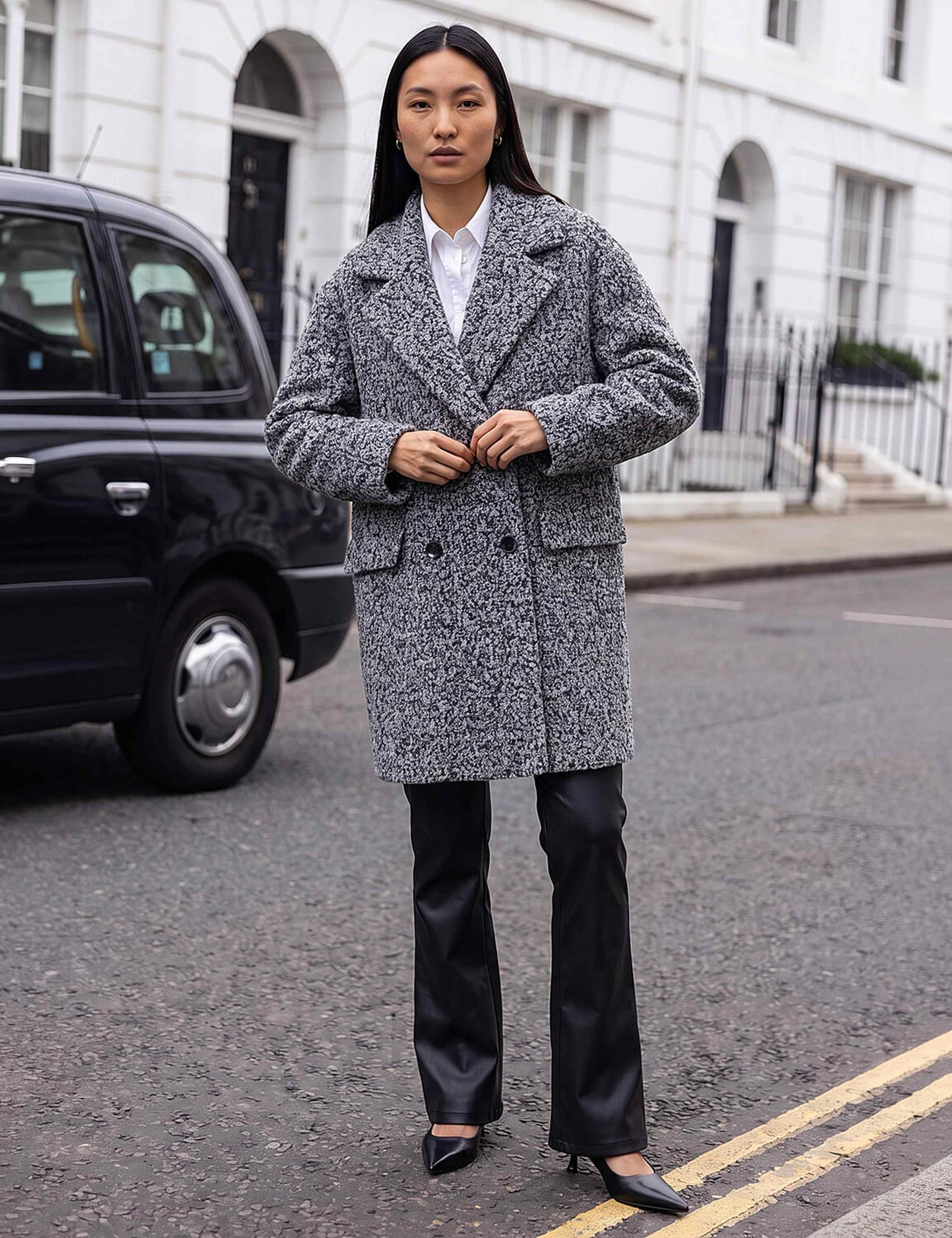 Soft Touch Revere Collar Coat 2 of 4