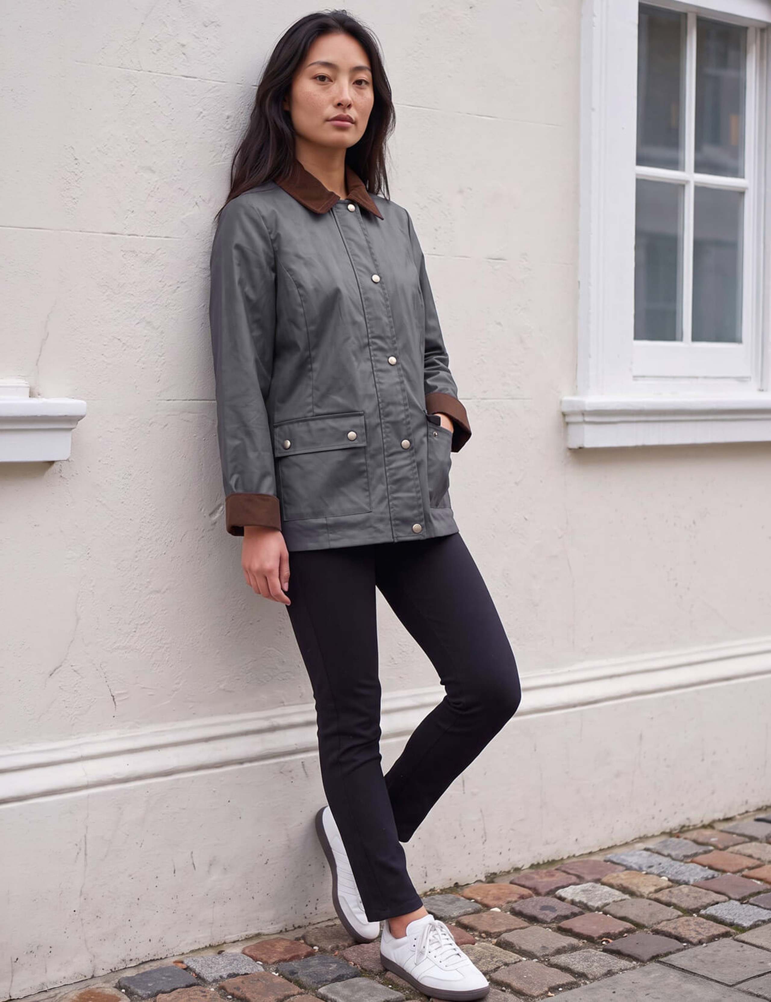 Petite Pure Cotton Showerproof Raincoat 2 of 4