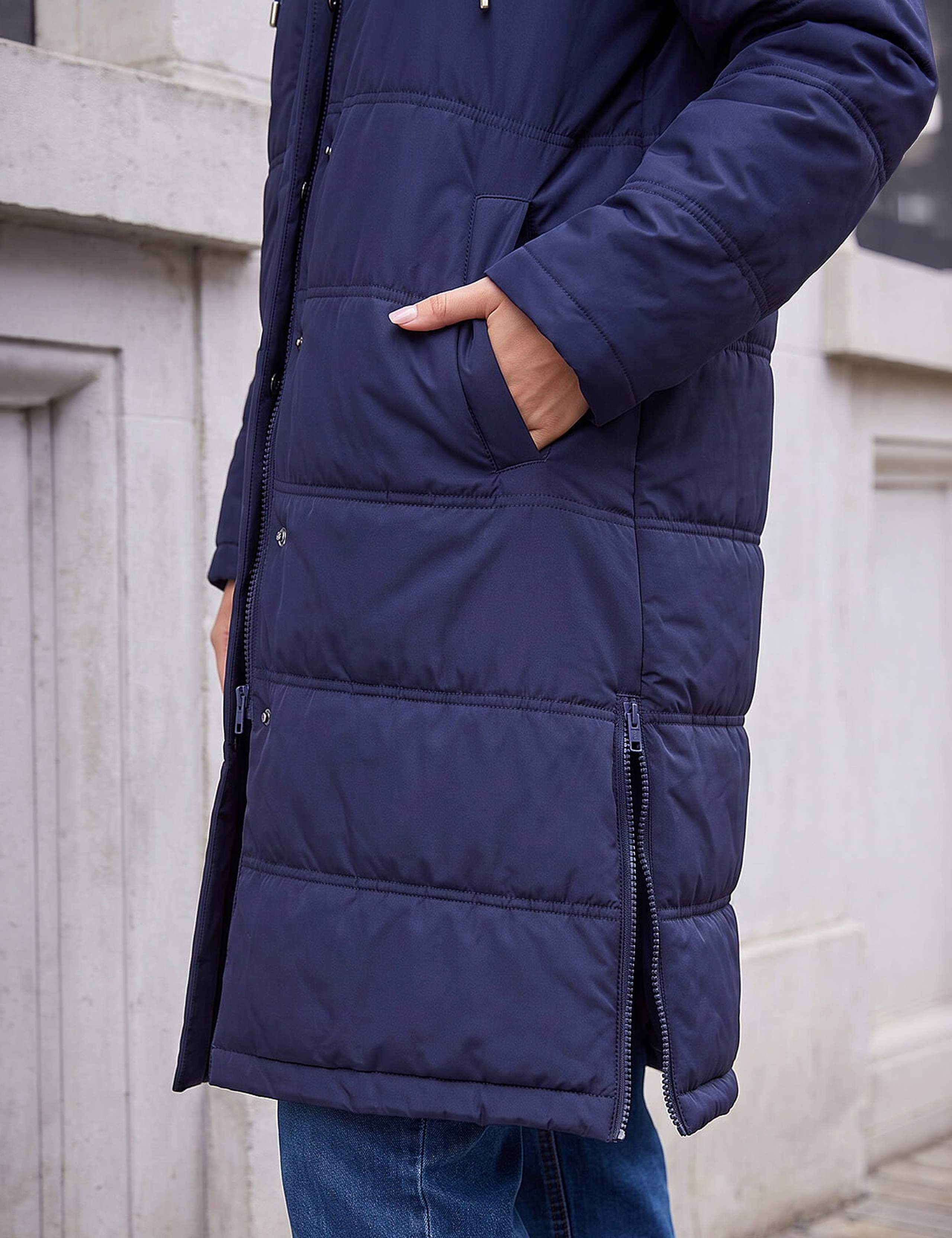 Petite Oversized Hooded Puffer Coat 3 of 4