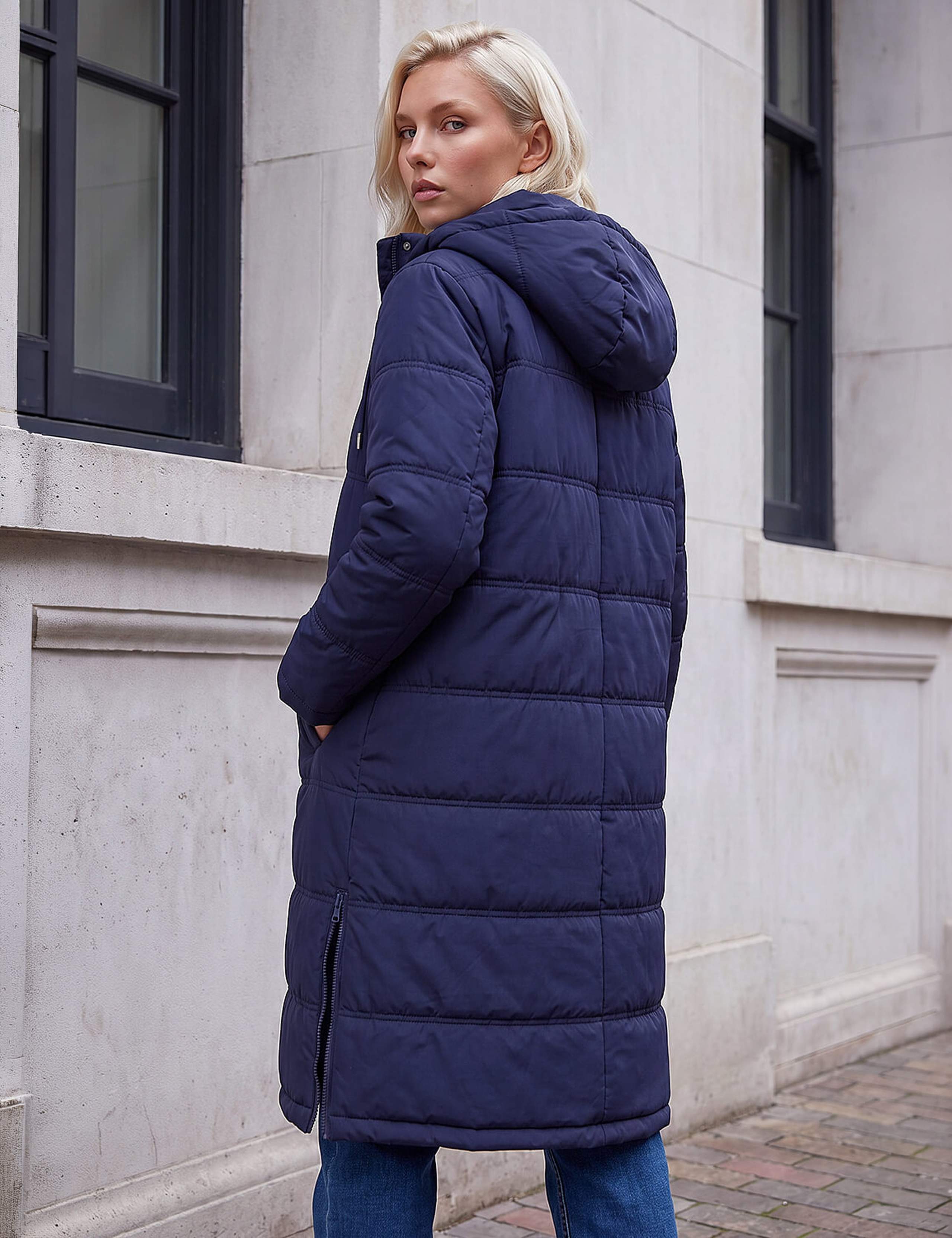 Petite Oversized Hooded Puffer Coat 4 of 4