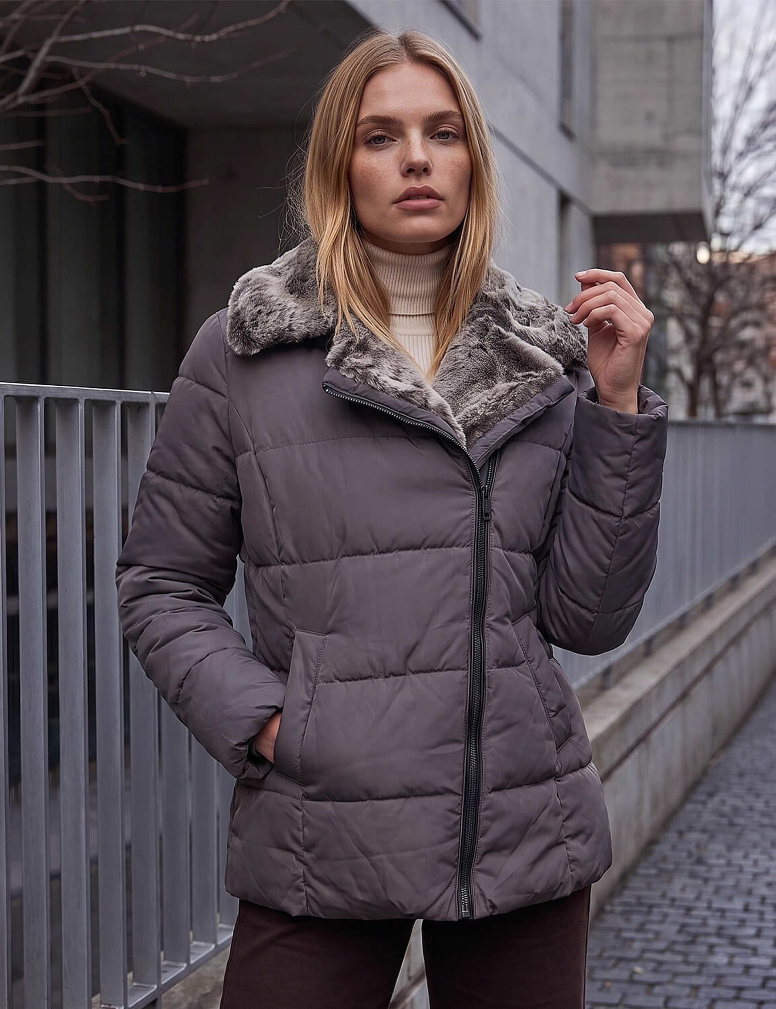 Padded Biker Coat 3 of 4