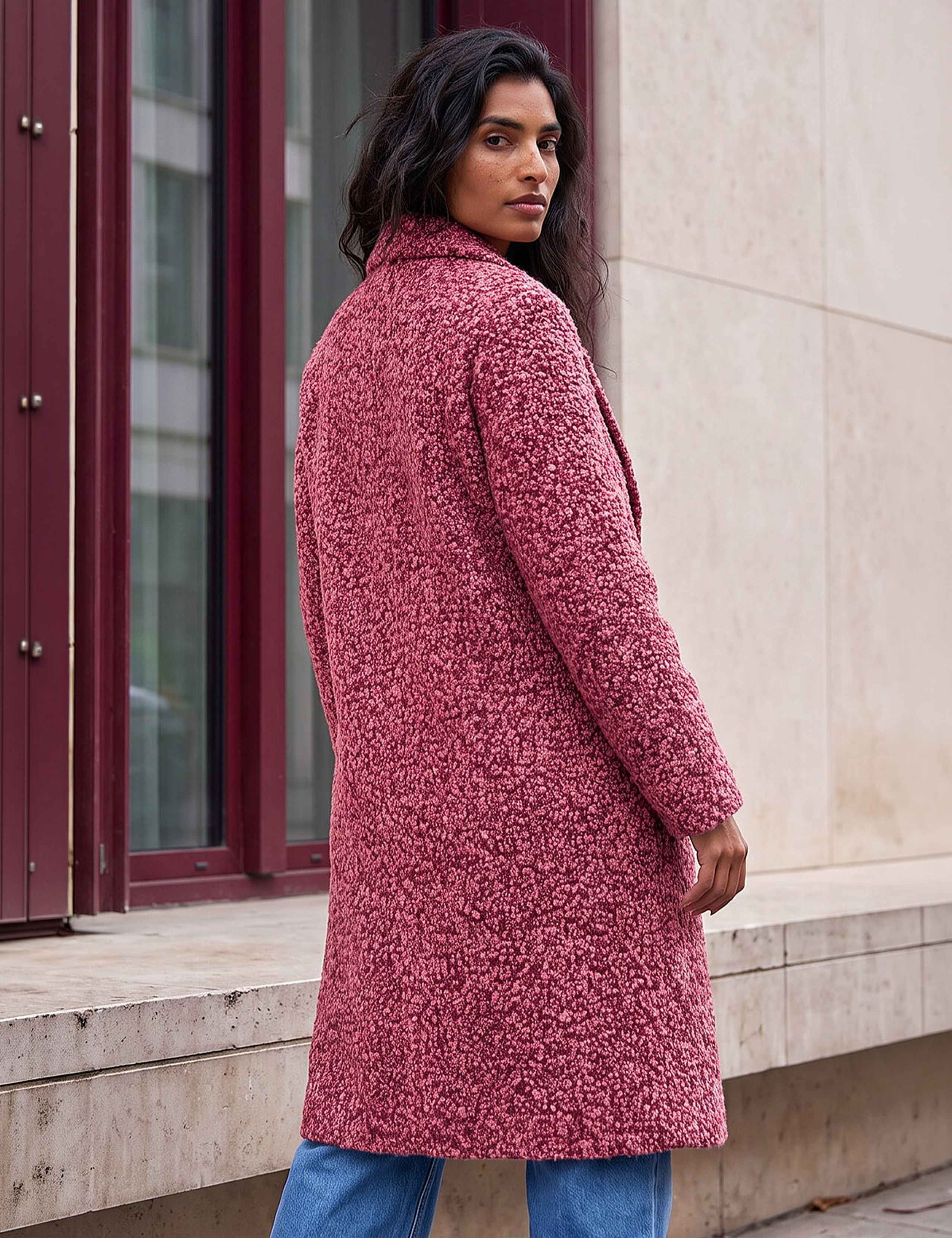 Teddy Single Breasted Coat 4 of 4