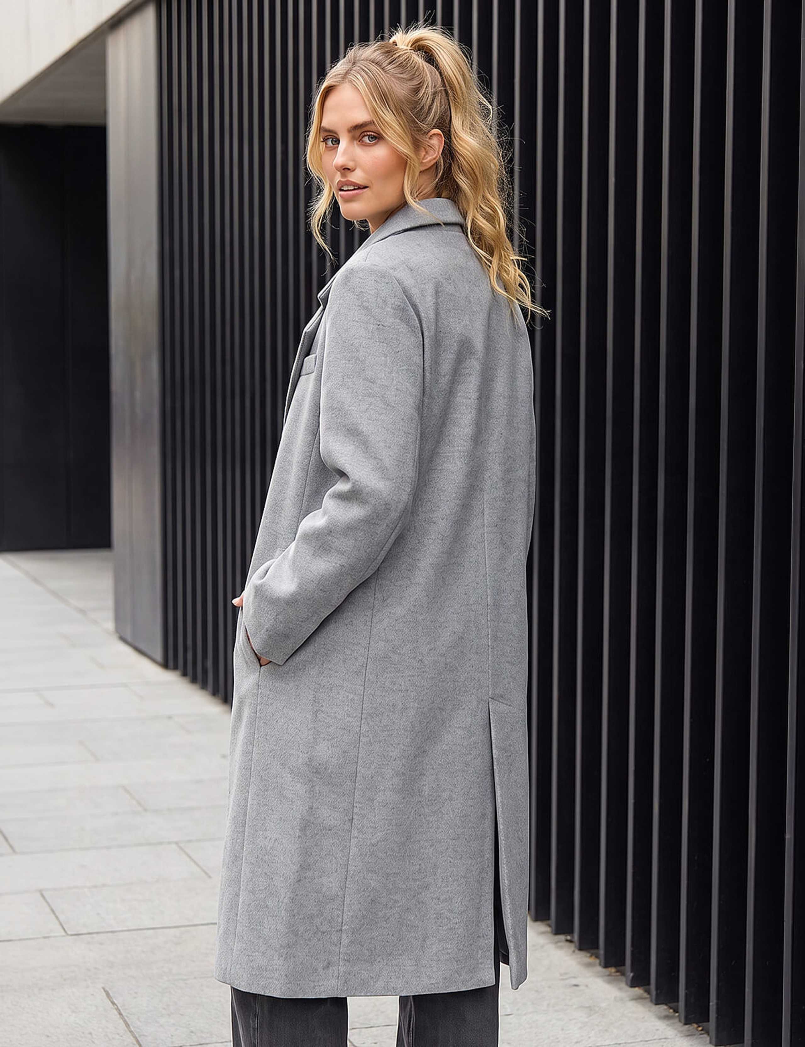 Single Breasted Tailored Coat 4 of 4