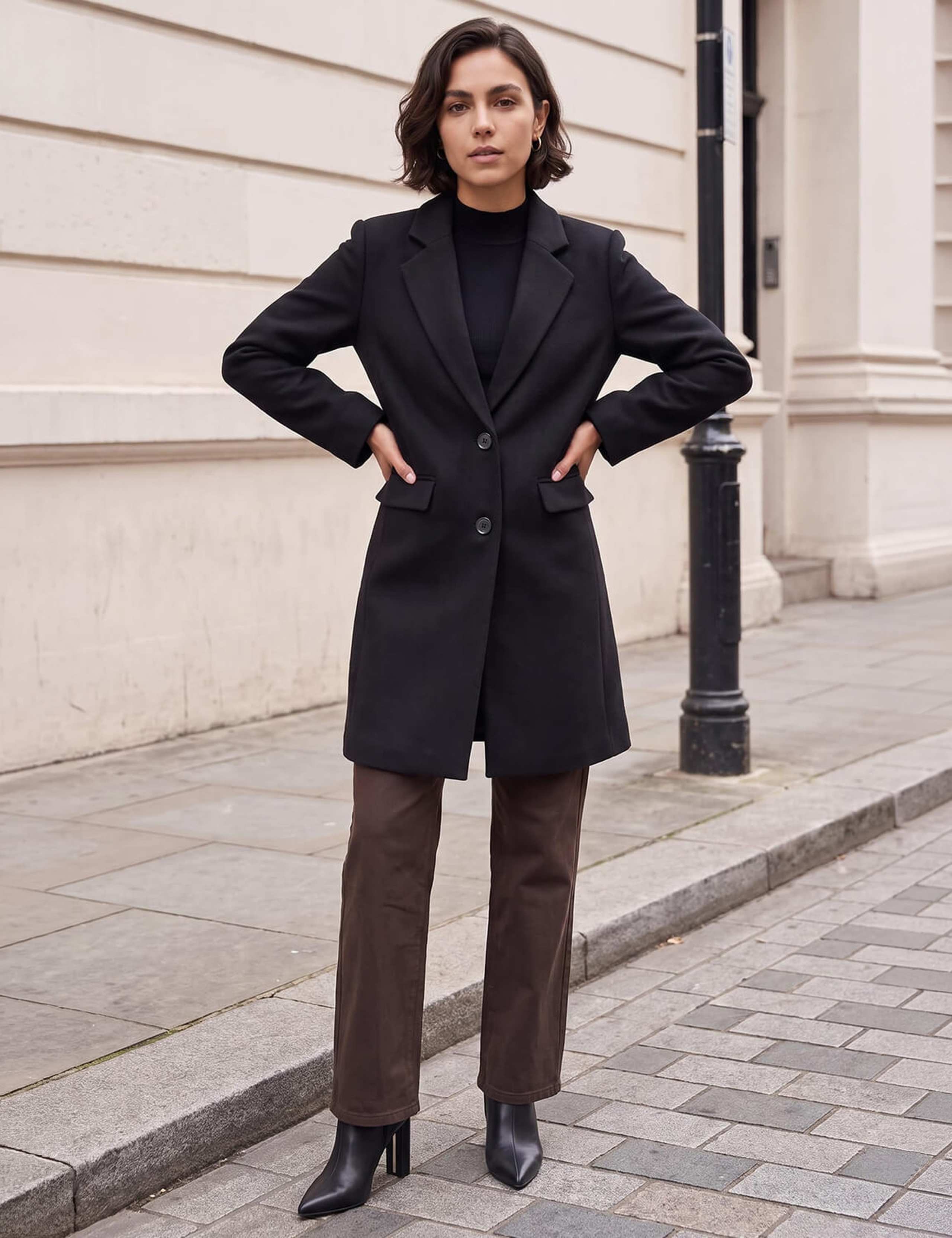 Tailored Single Breasted Coat 2 of 4
