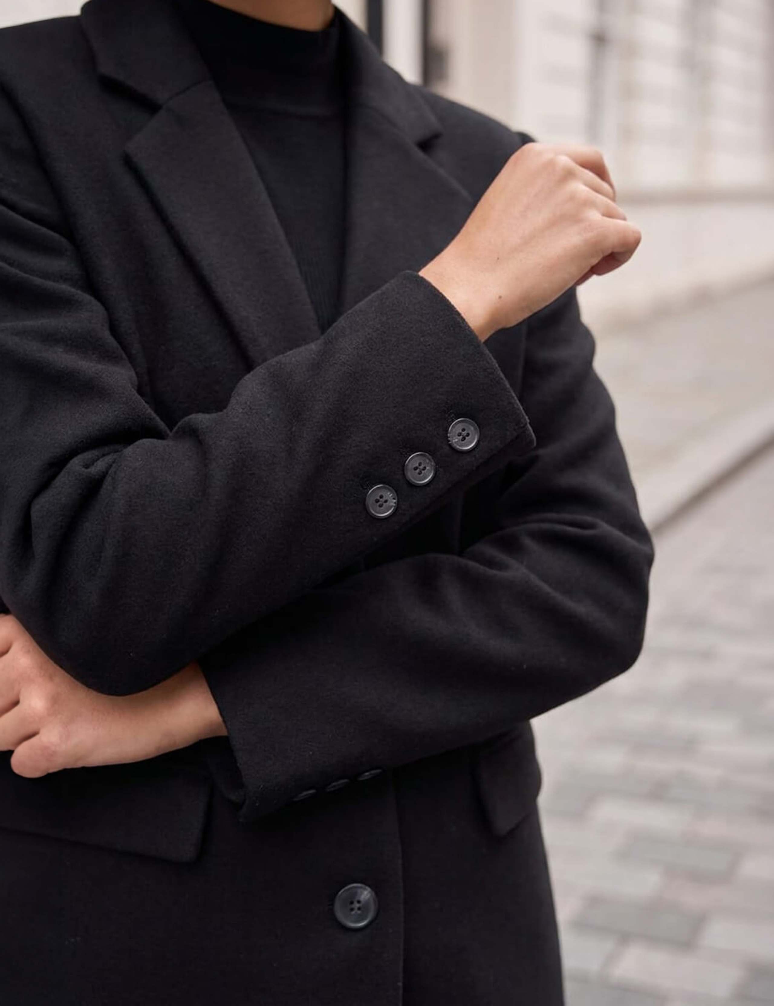 Tailored Single Breasted Coat 3 of 4