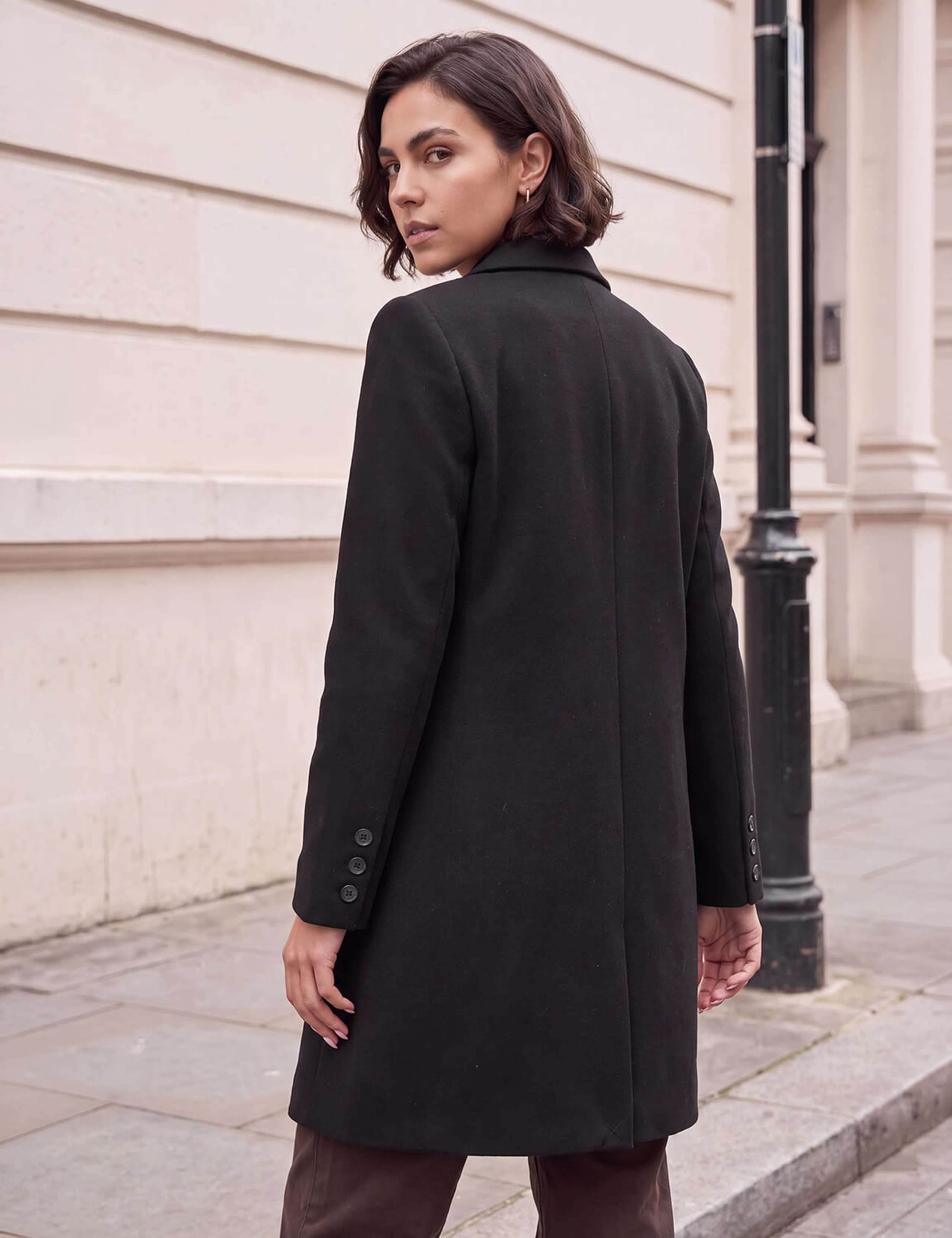 Tailored Single Breasted Coat 4 of 4