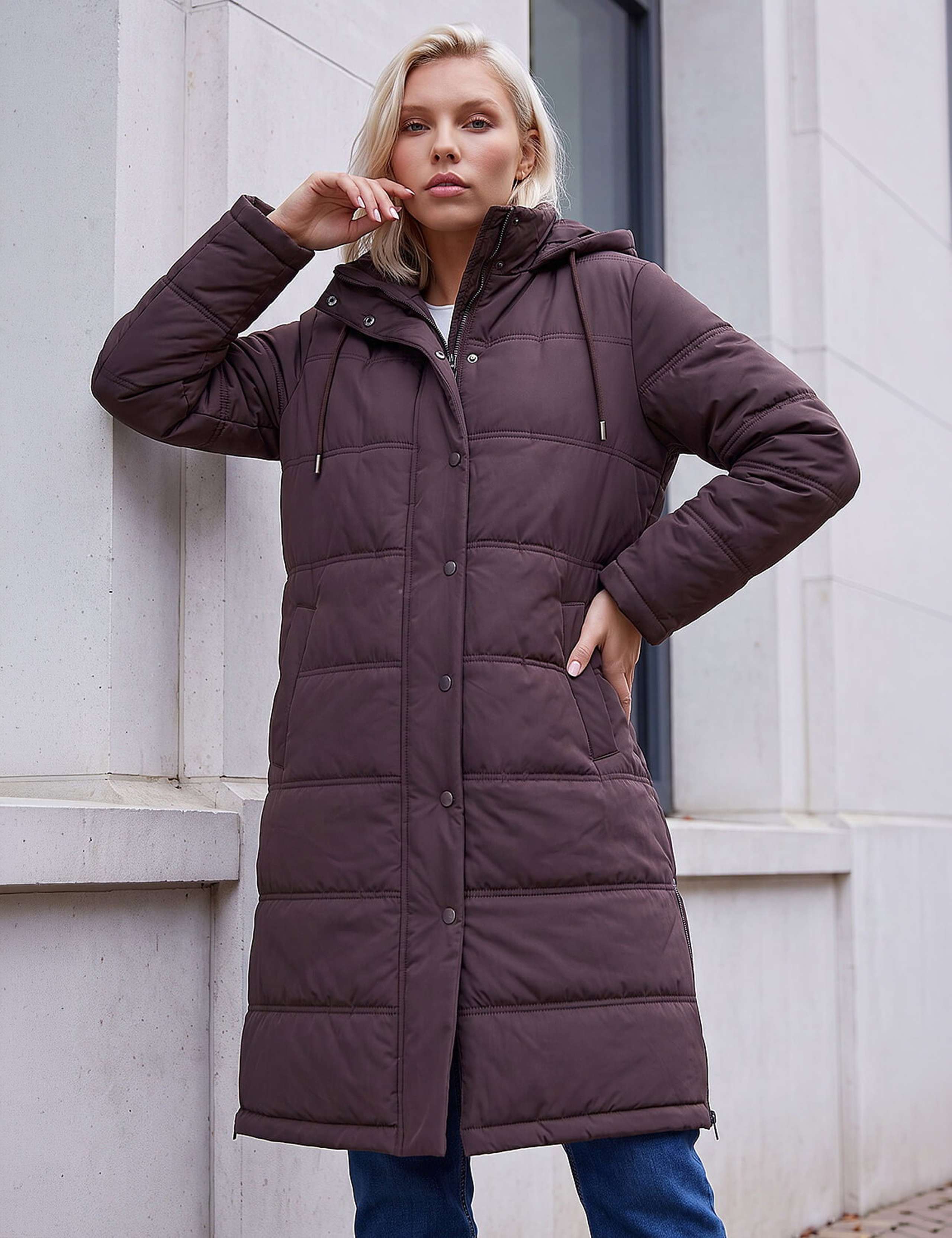 Petite Oversized Puffer Coat 1 of 4