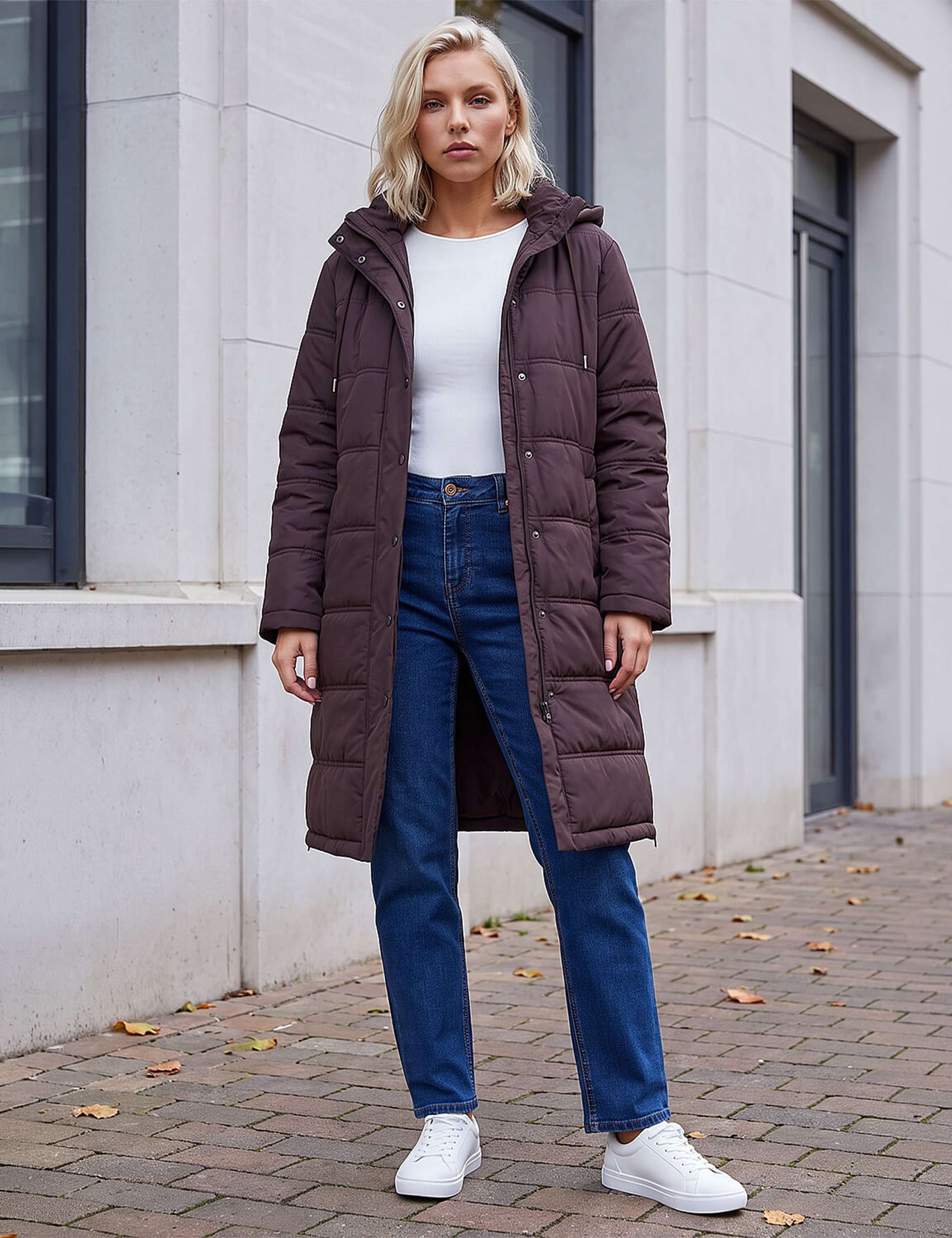 Petite Oversized Puffer Coat 2 of 4