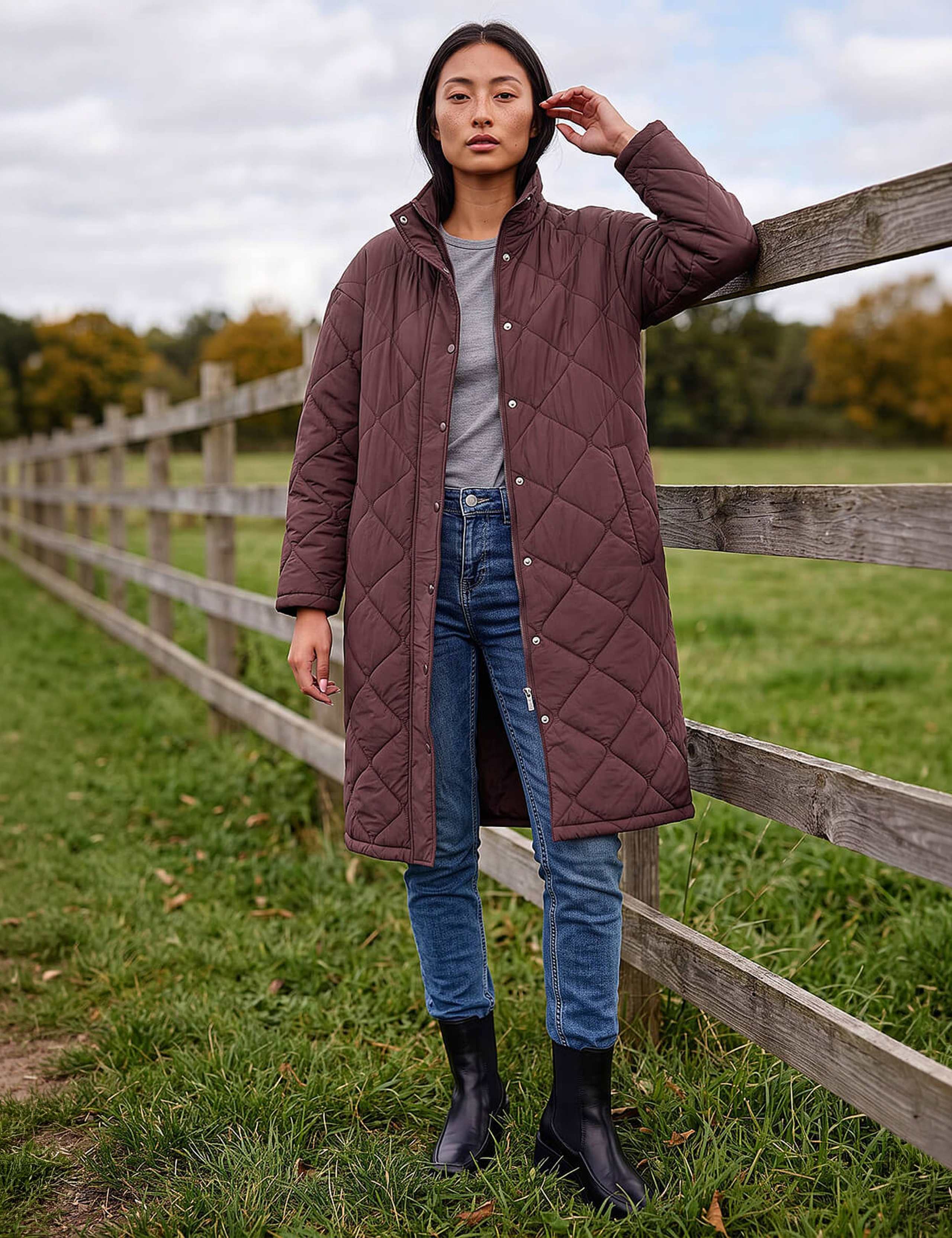 Petite Oversized Puffer Coat 1 of 4