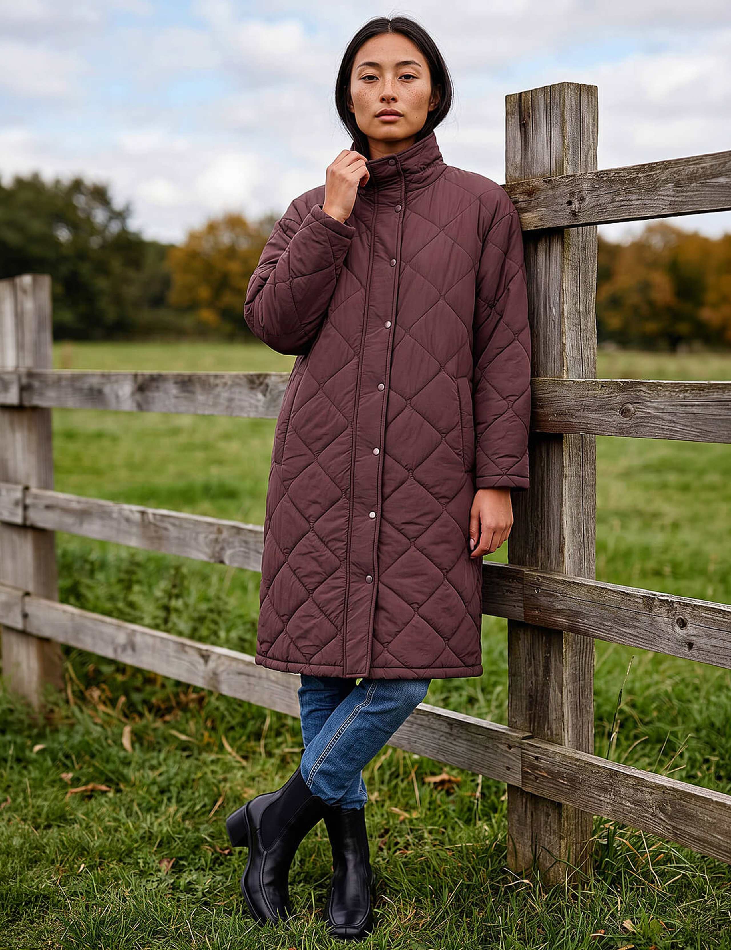 Petite Oversized Puffer Coat 2 of 4