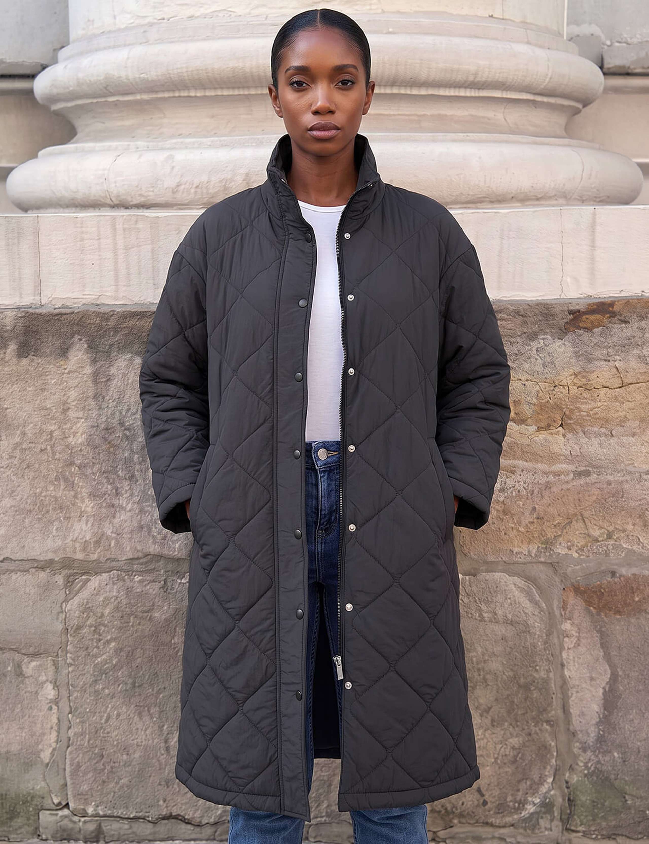 Petite Oversized Puffer Coat 3 of 4