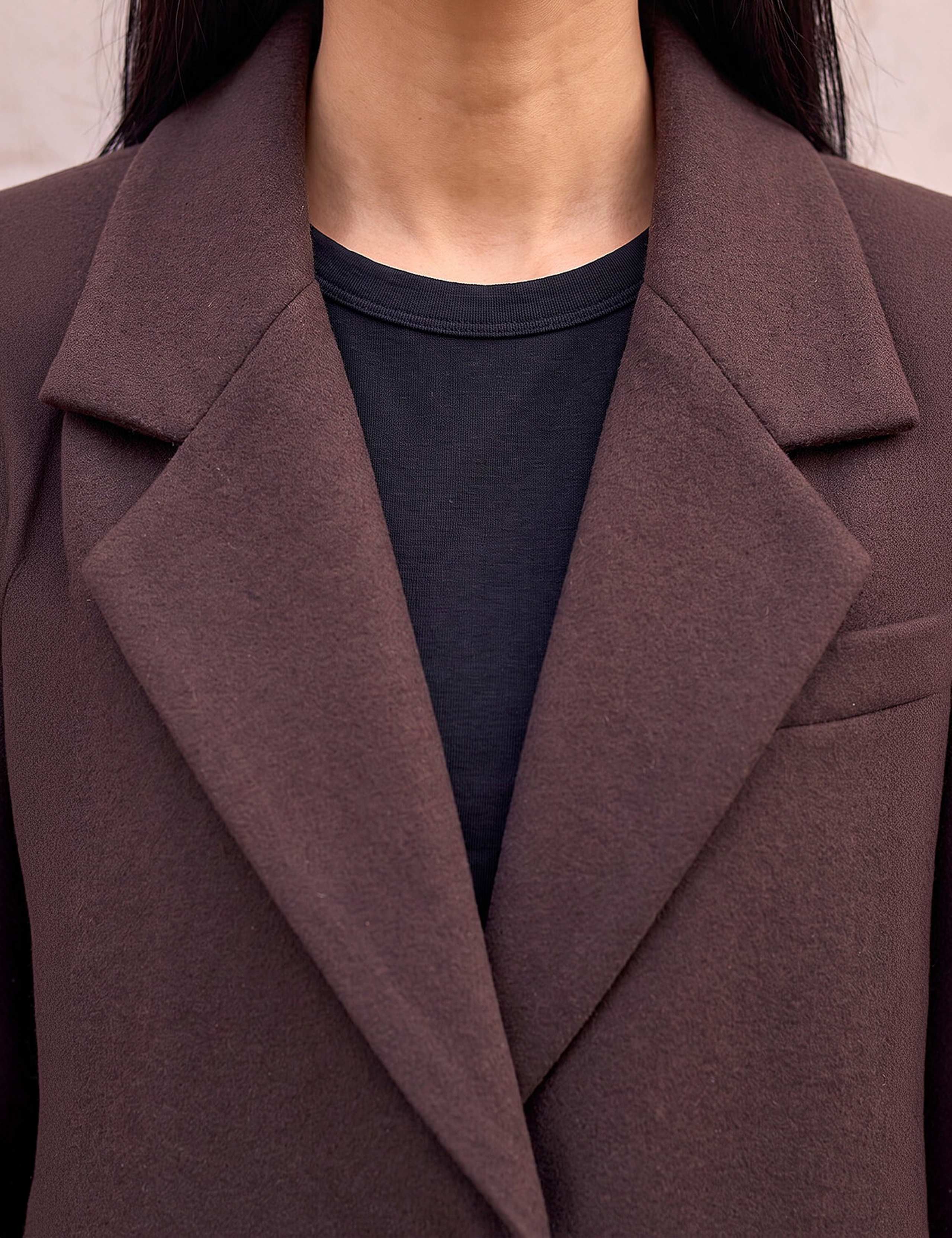Single Breasted Tailored Coat 3 of 4