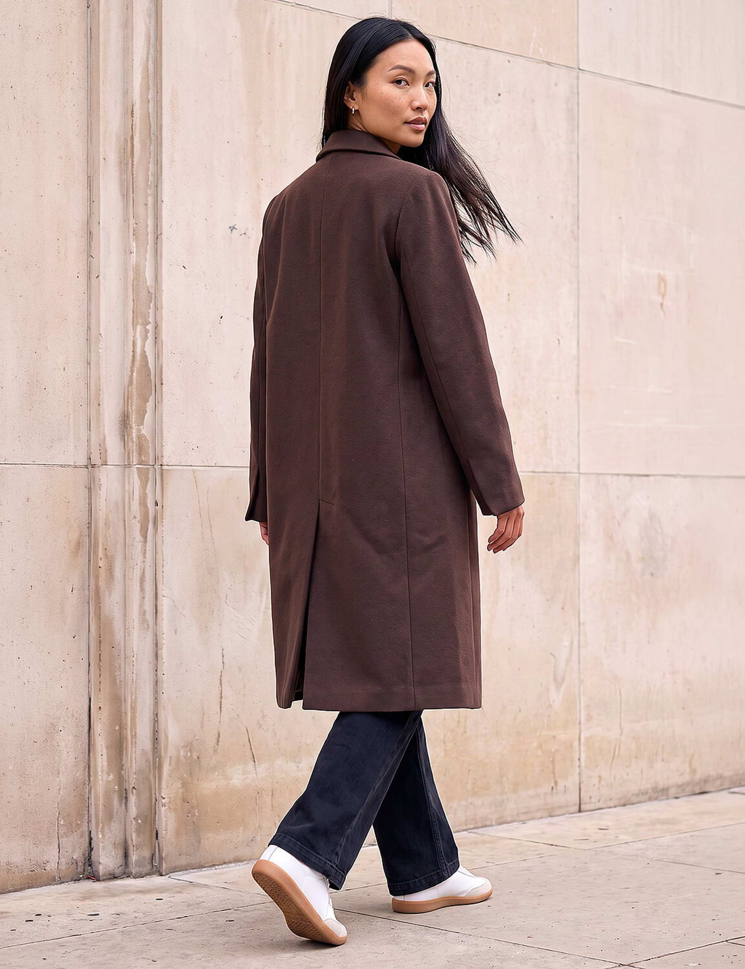 Single Breasted Tailored Coat 4 of 4