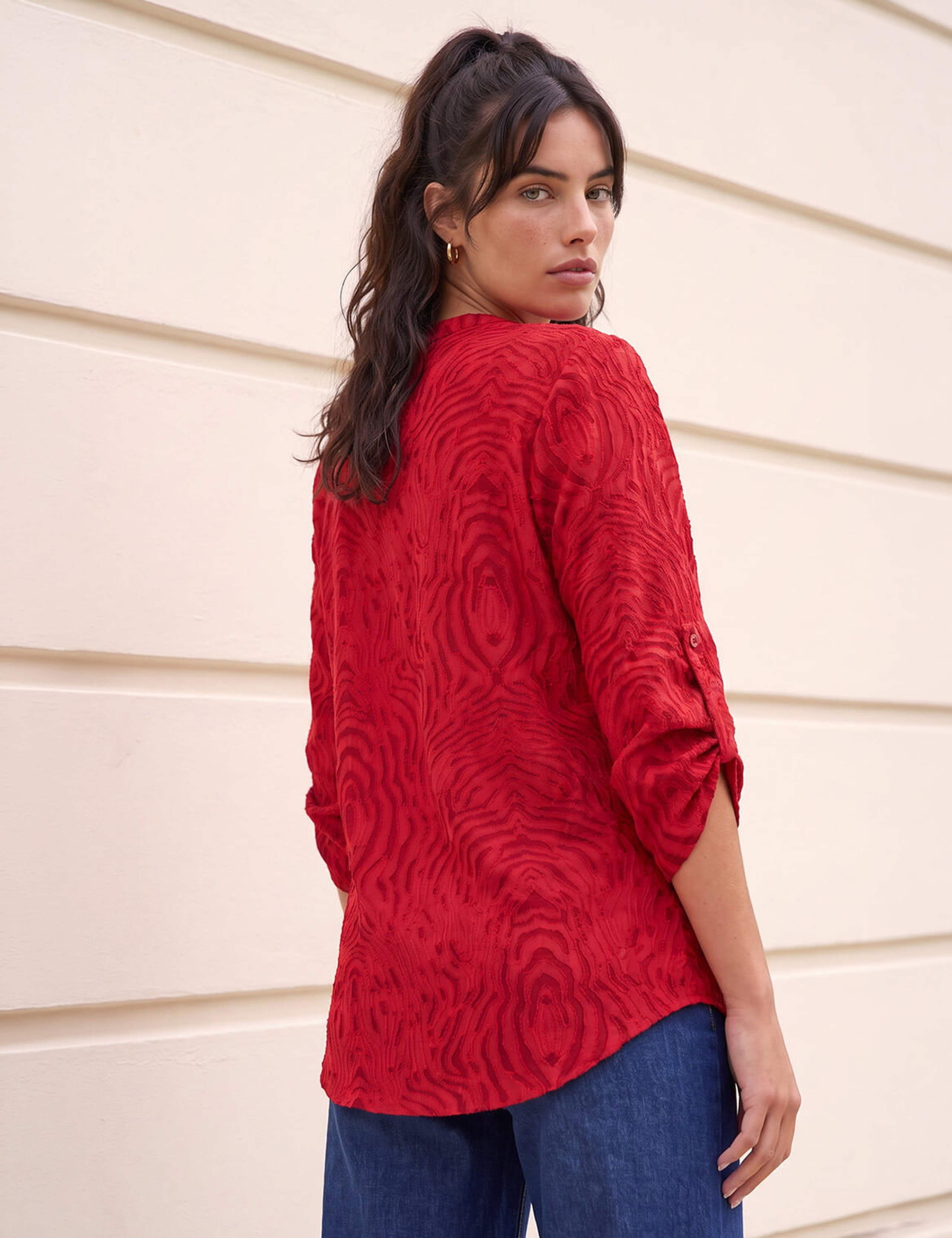 Textured Burnout Shirt 3 of 4