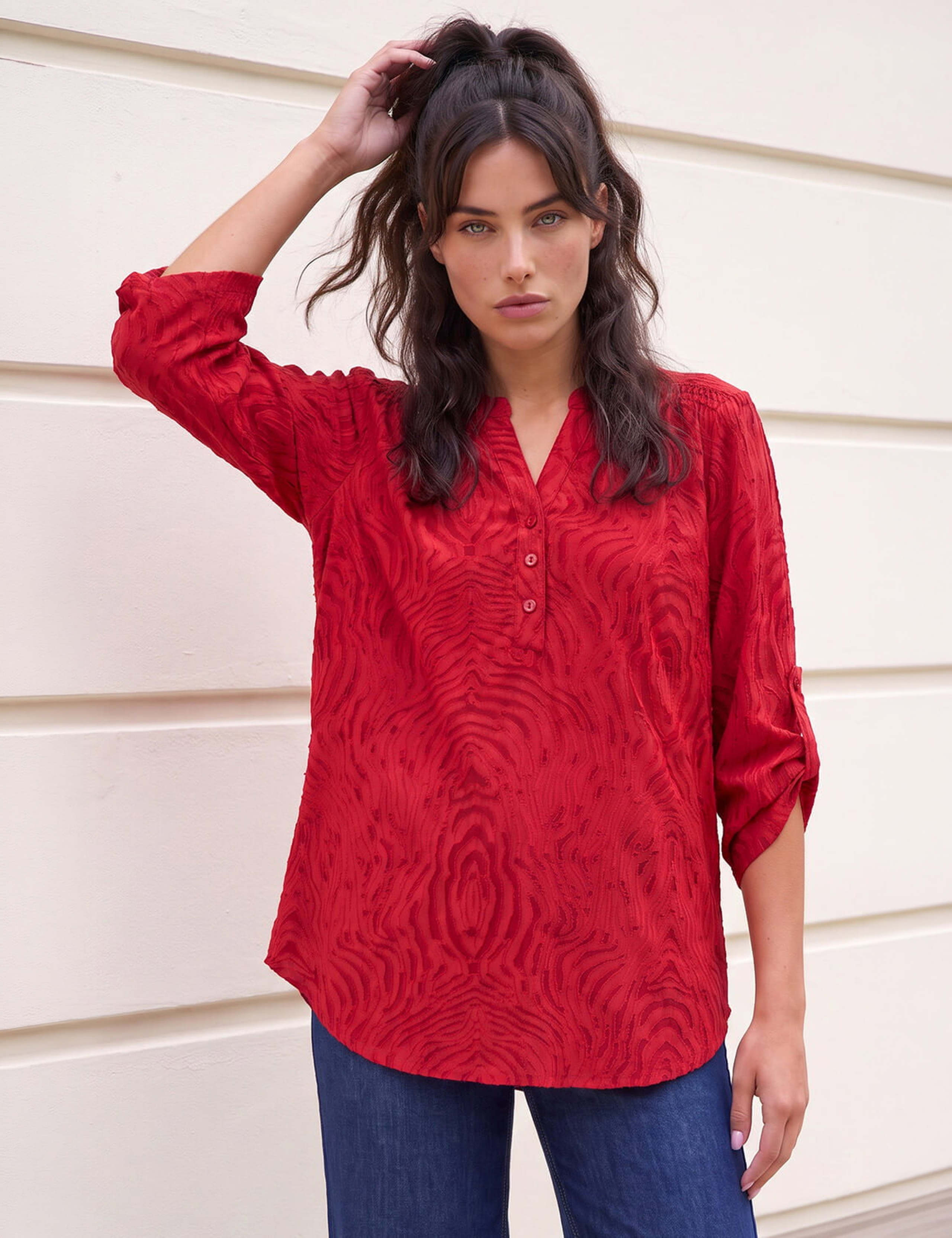 Textured Burnout Shirt 4 of 4