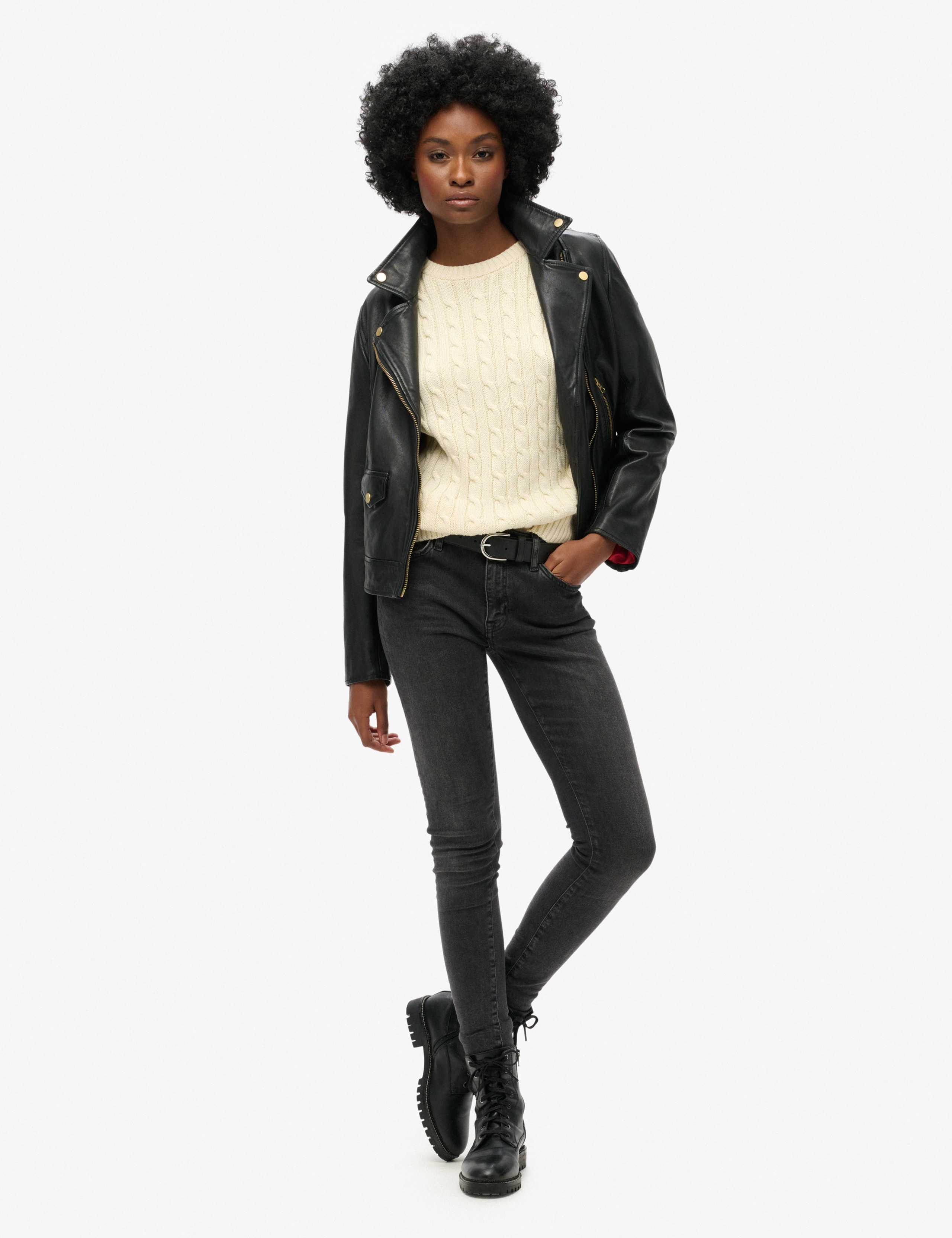 Slouchy Cable Knit Jumper 4 of 5