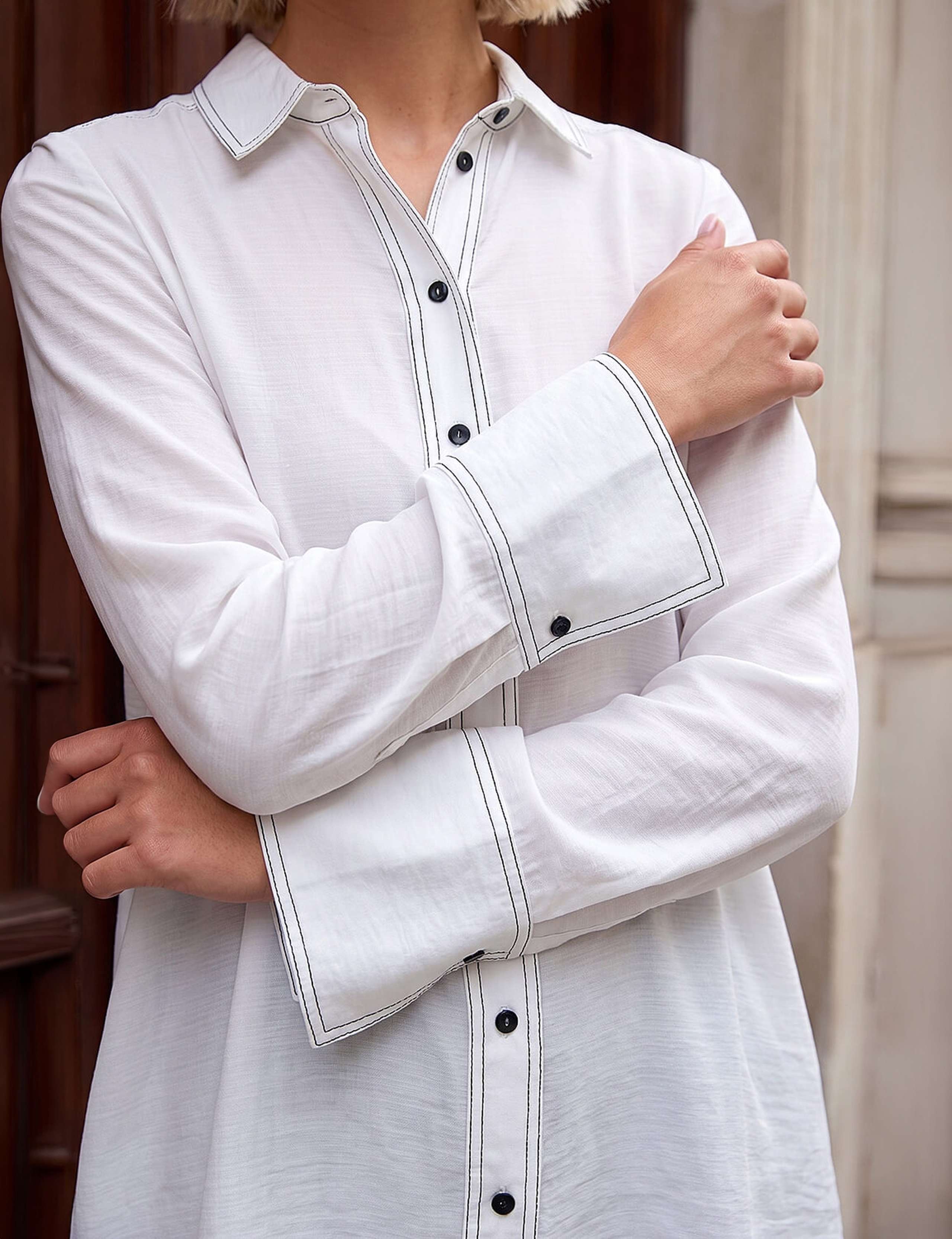 Contrast Stitch Shirt 3 of 4
