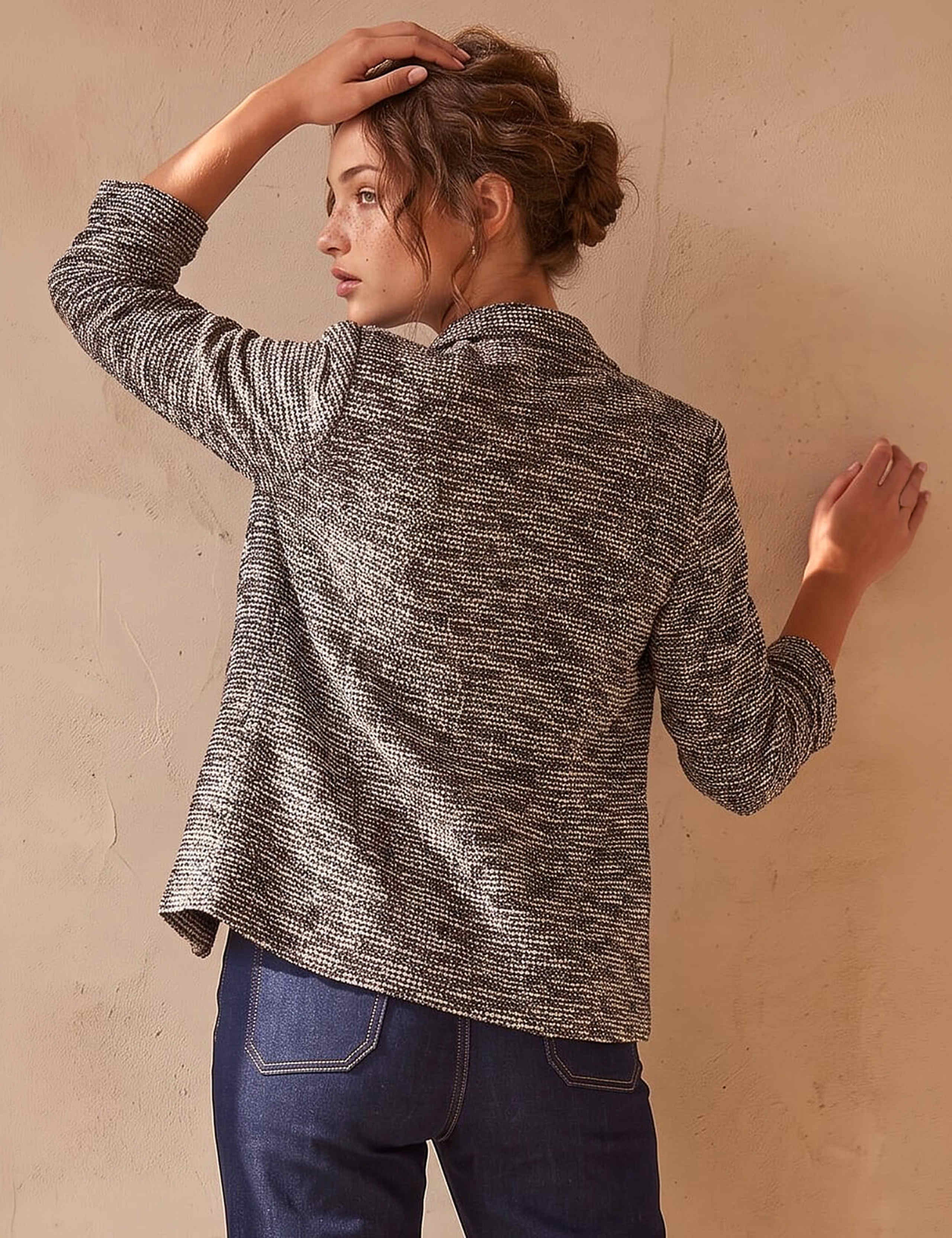 Petite Boucle Oversized Blazer 3 of 4