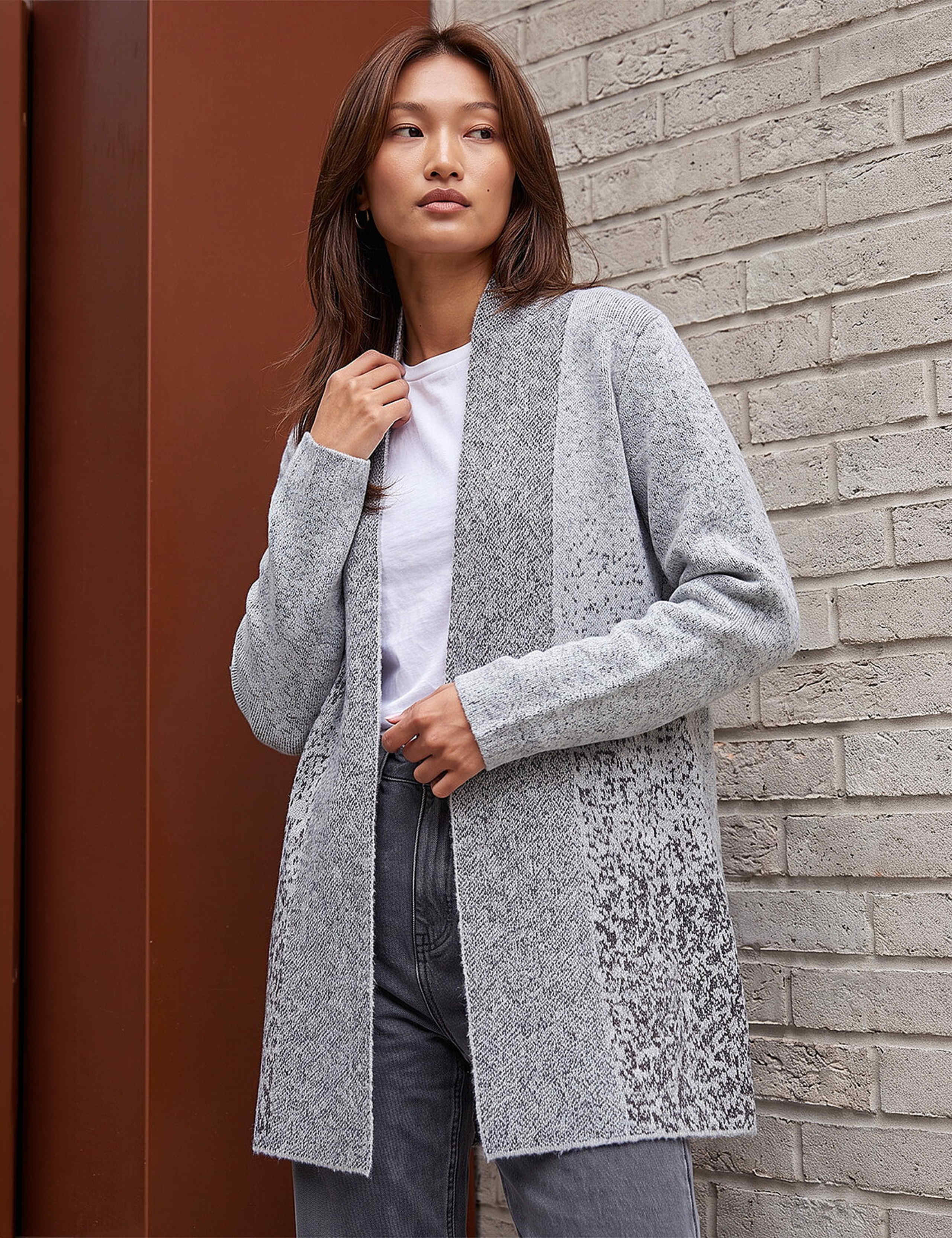Metallic Longline Cardigan 3 of 4