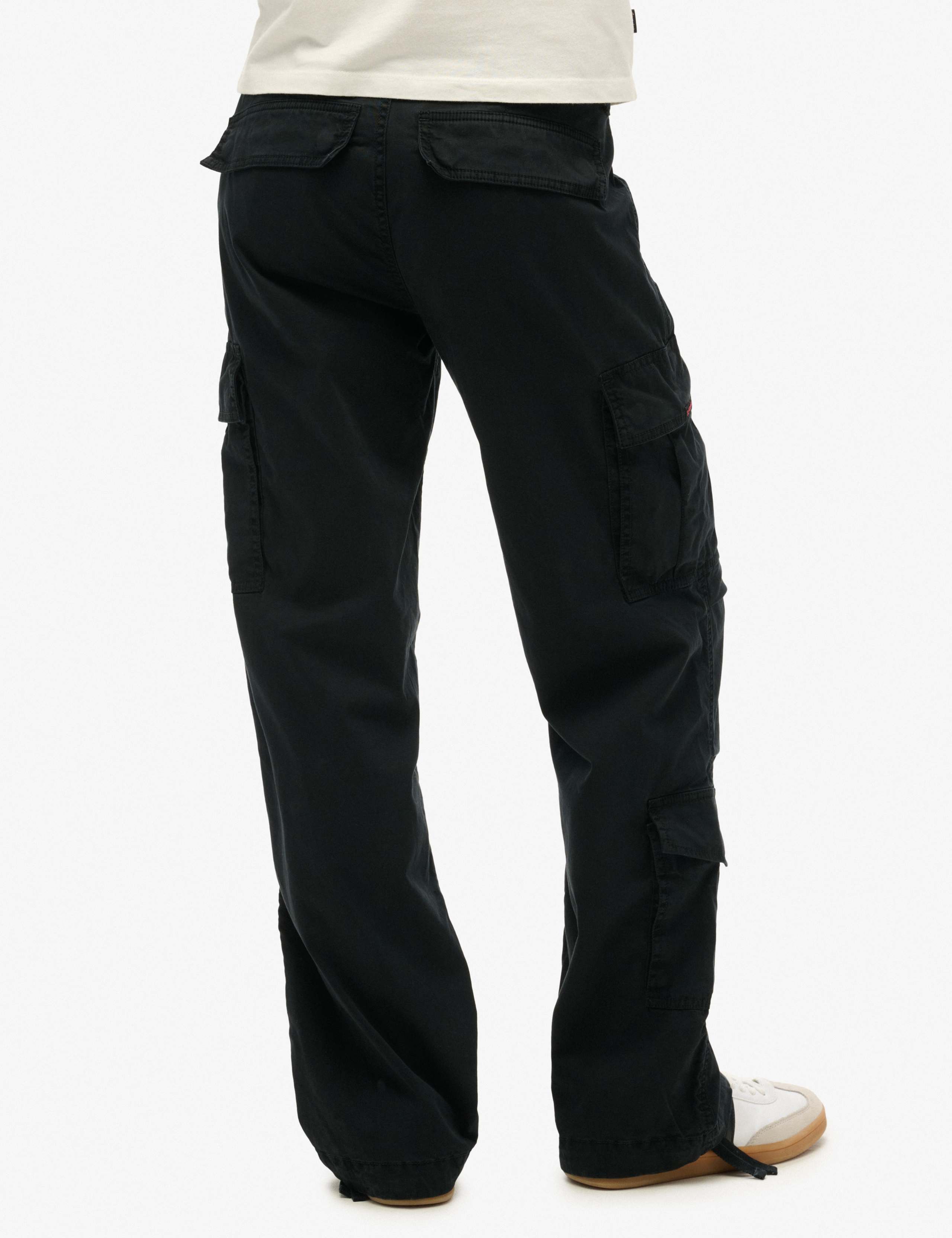 Cotton Rich Cargo Straight Leg Trousers 5 of 7