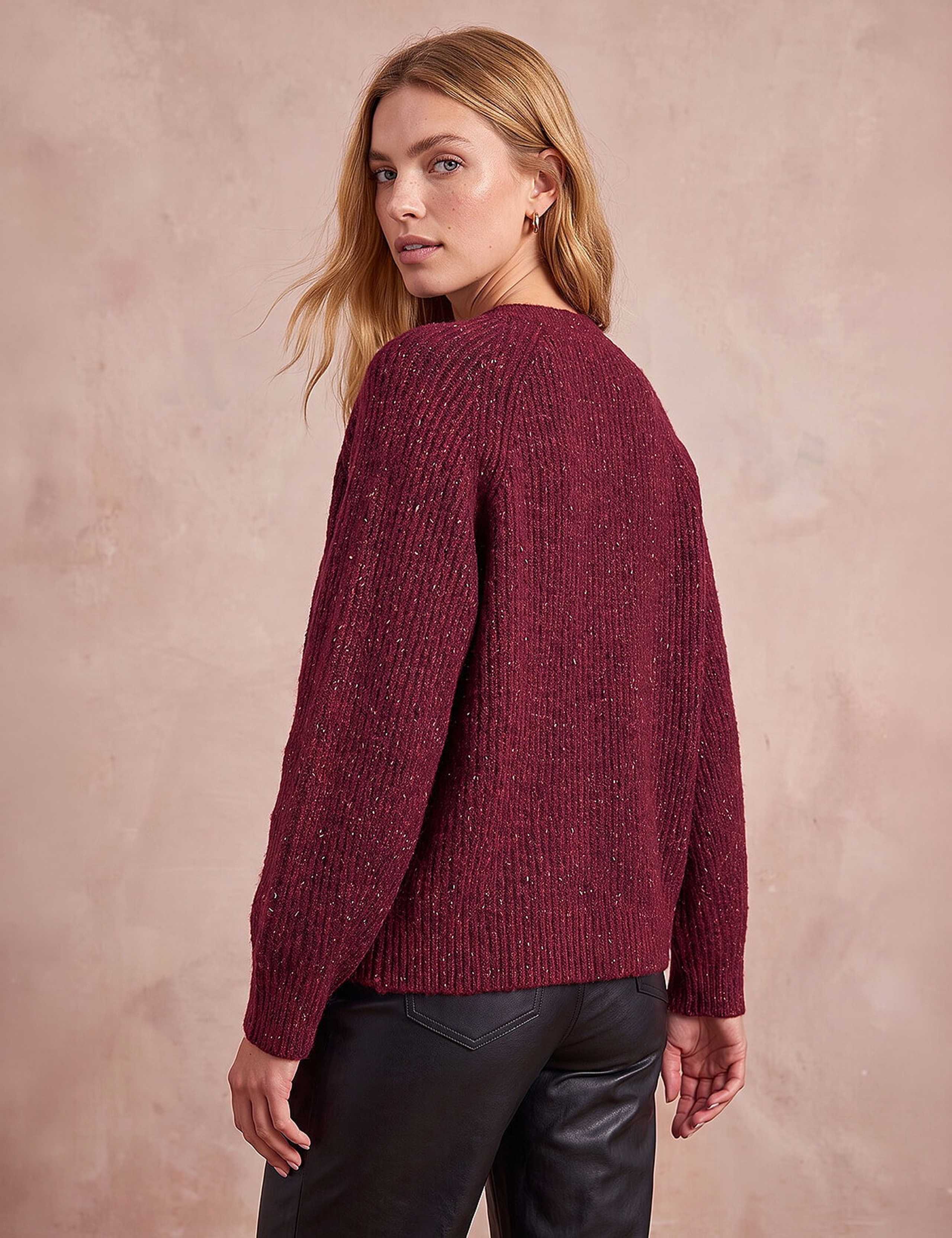 Sparkly Button Front Cardigan 3 of 4