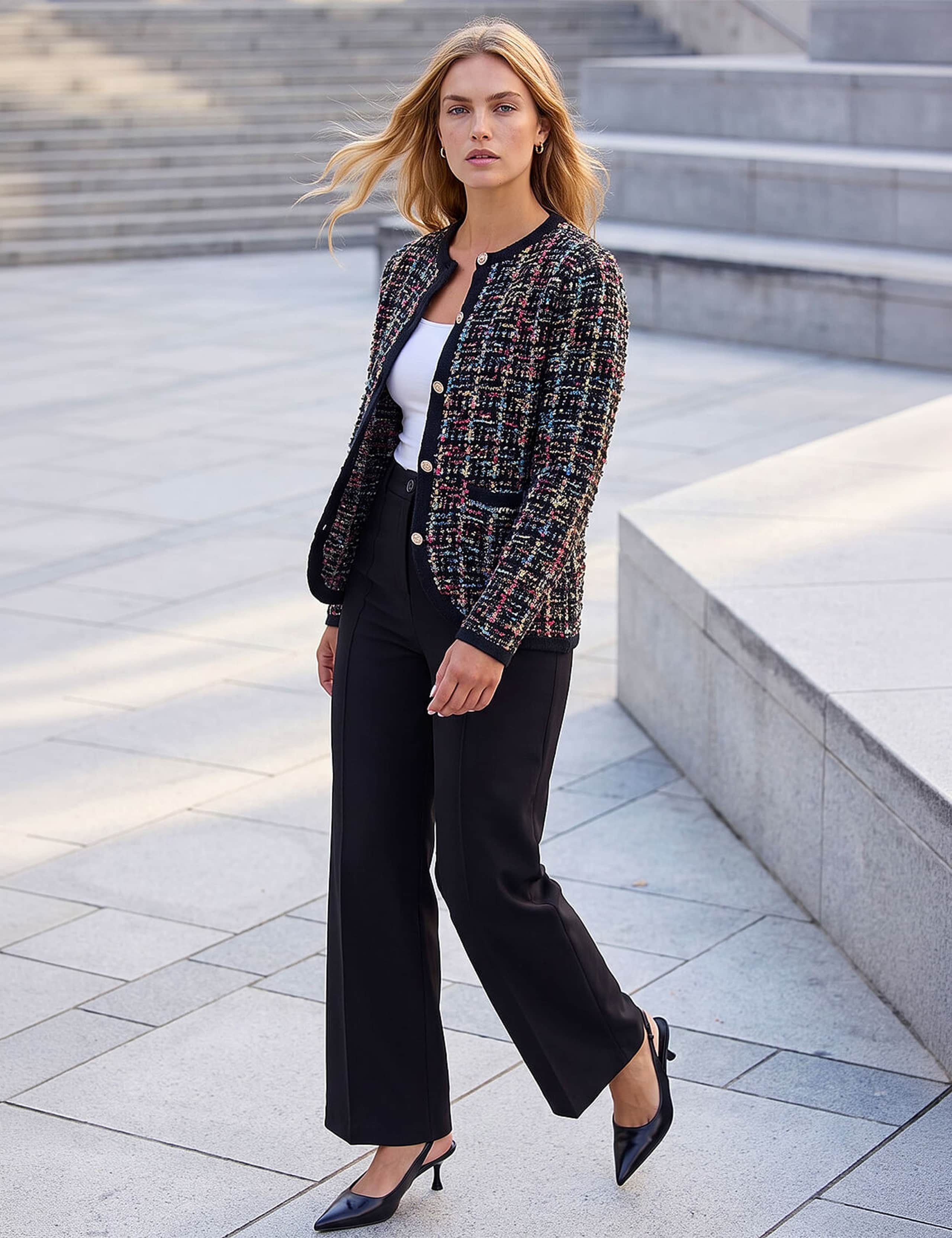 Sparkly Tweed Cardigan 2 of 4