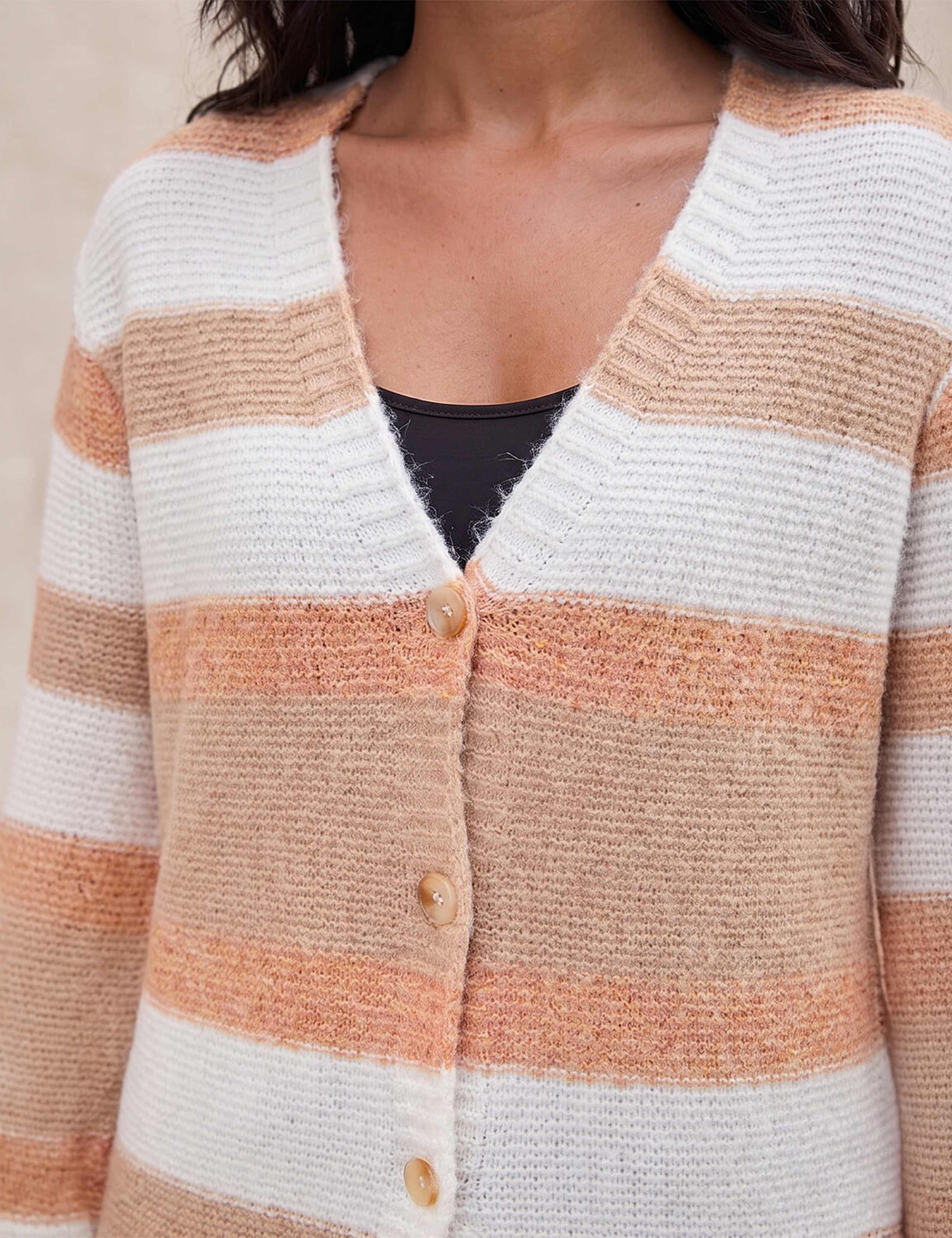 Striped Cardigan 4 of 4