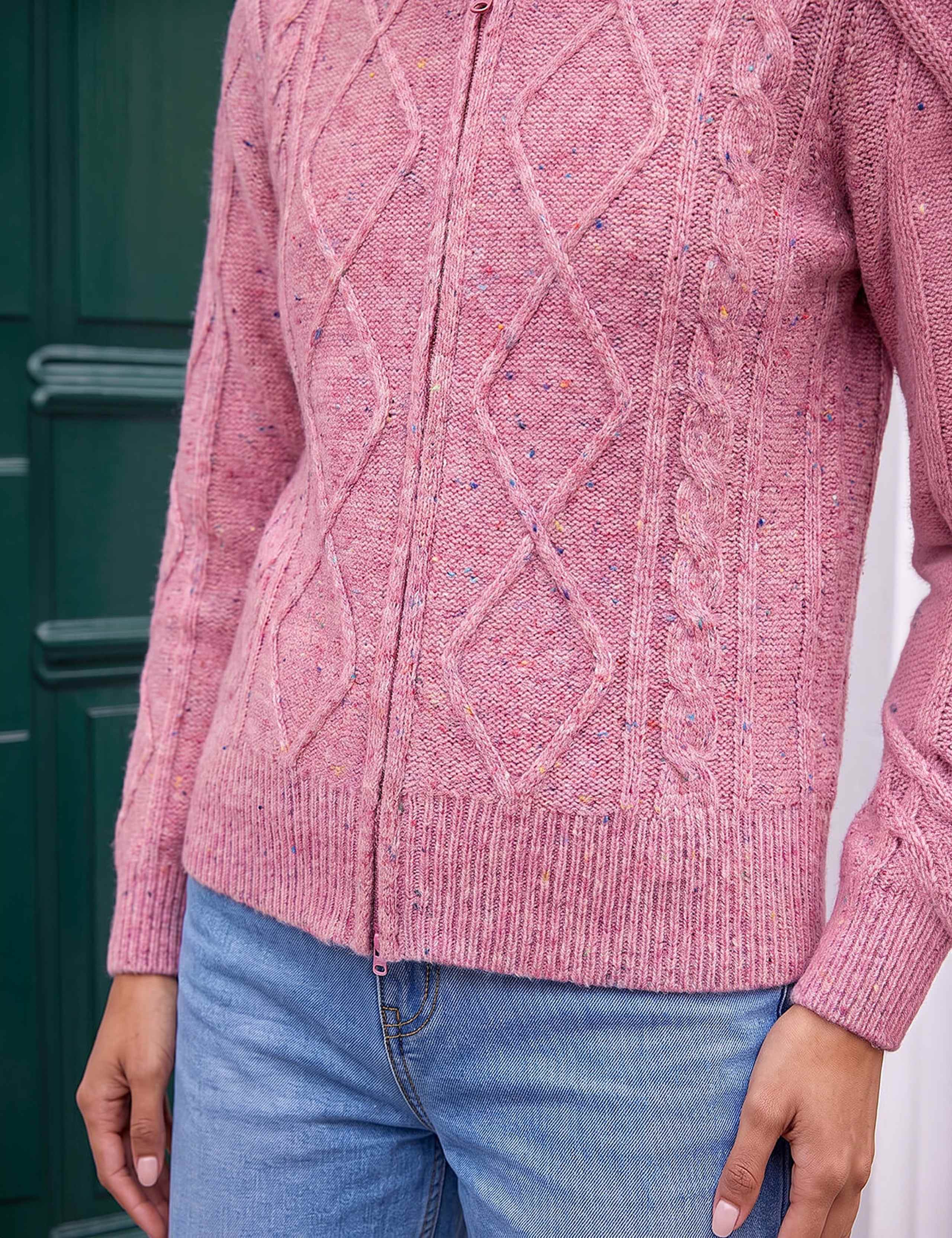 Petite Cable Knit Cardigan 4 of 4