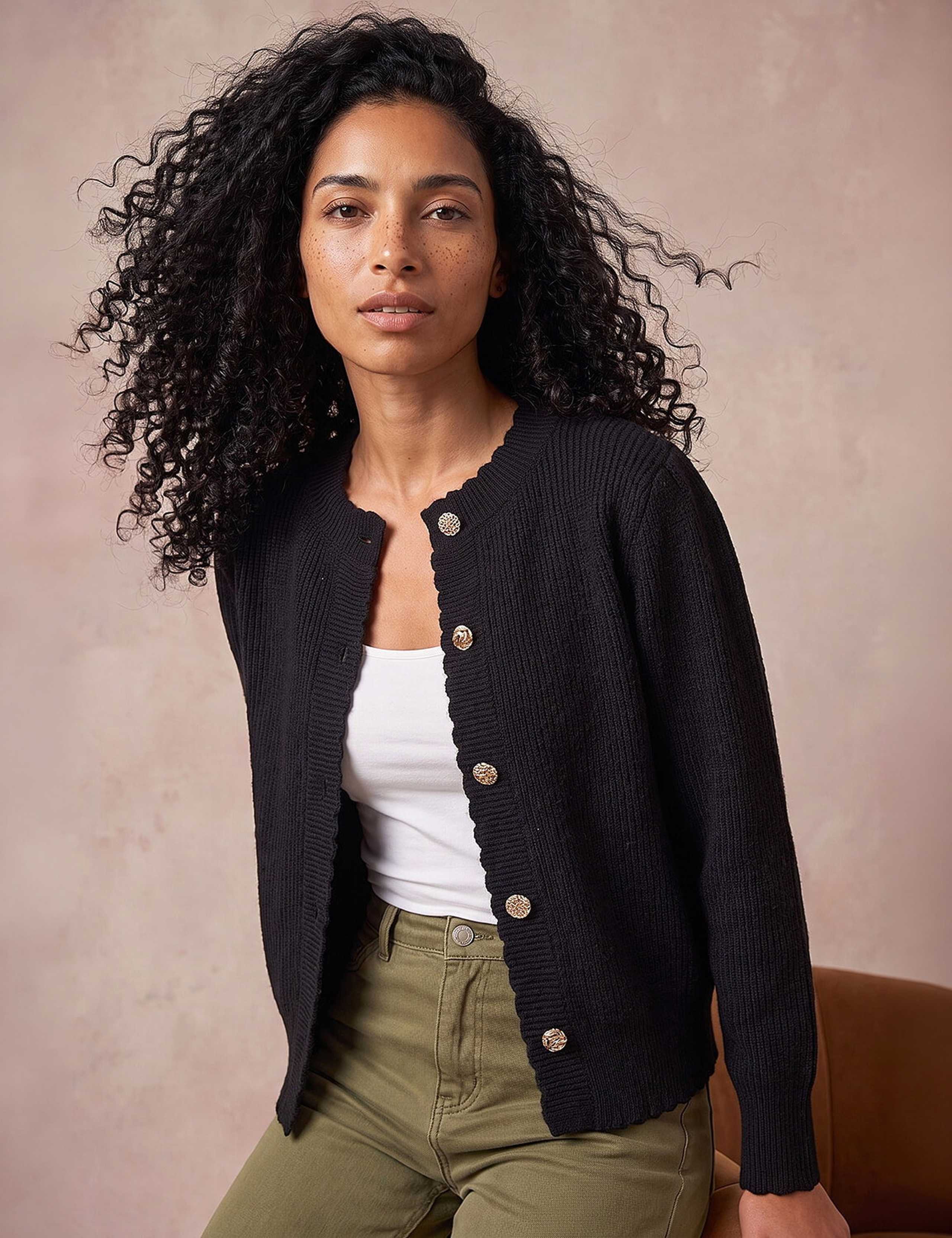 Button Front Cardigan 2 of 4