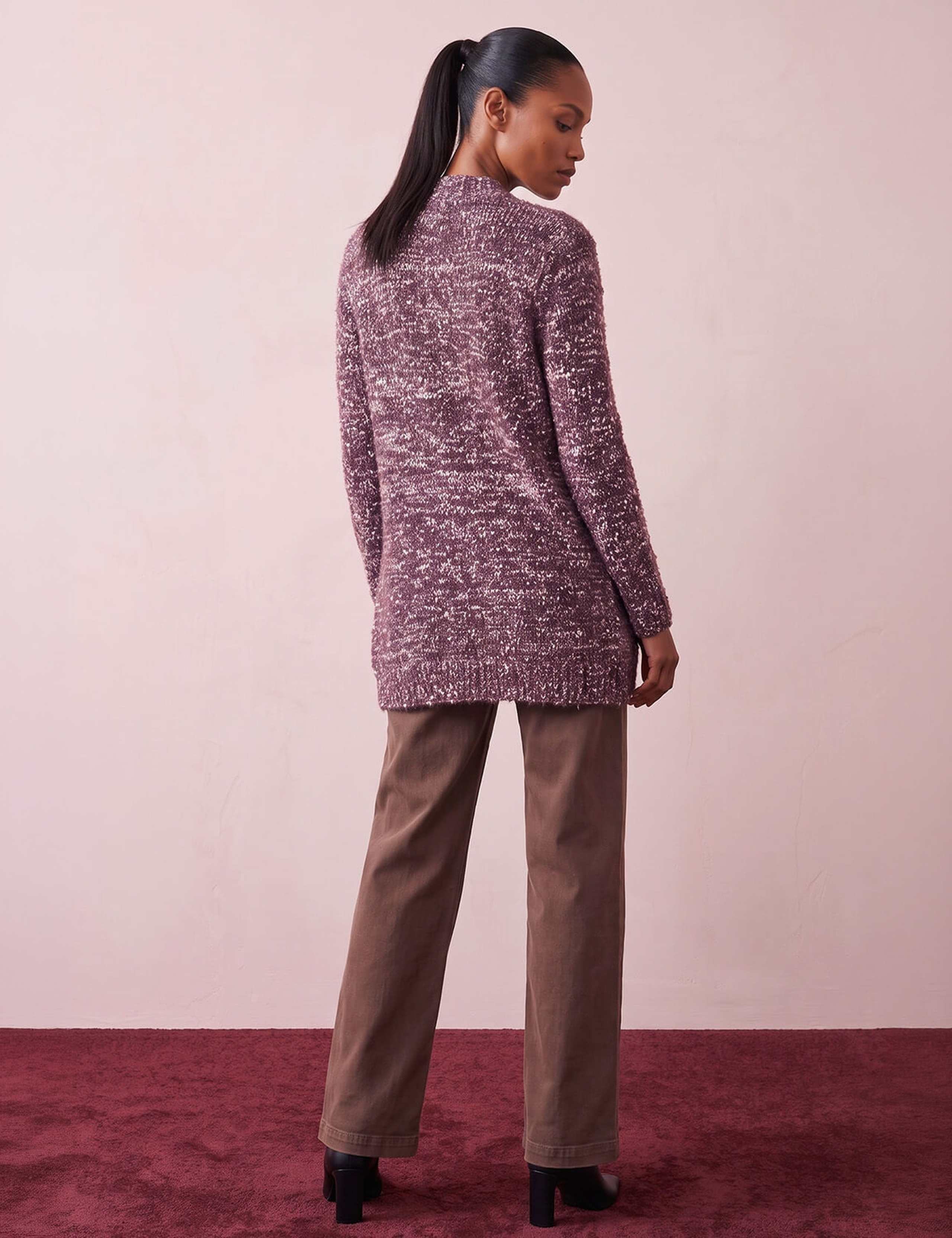 Textured Edge To Edge Cardigan 4 of 4
