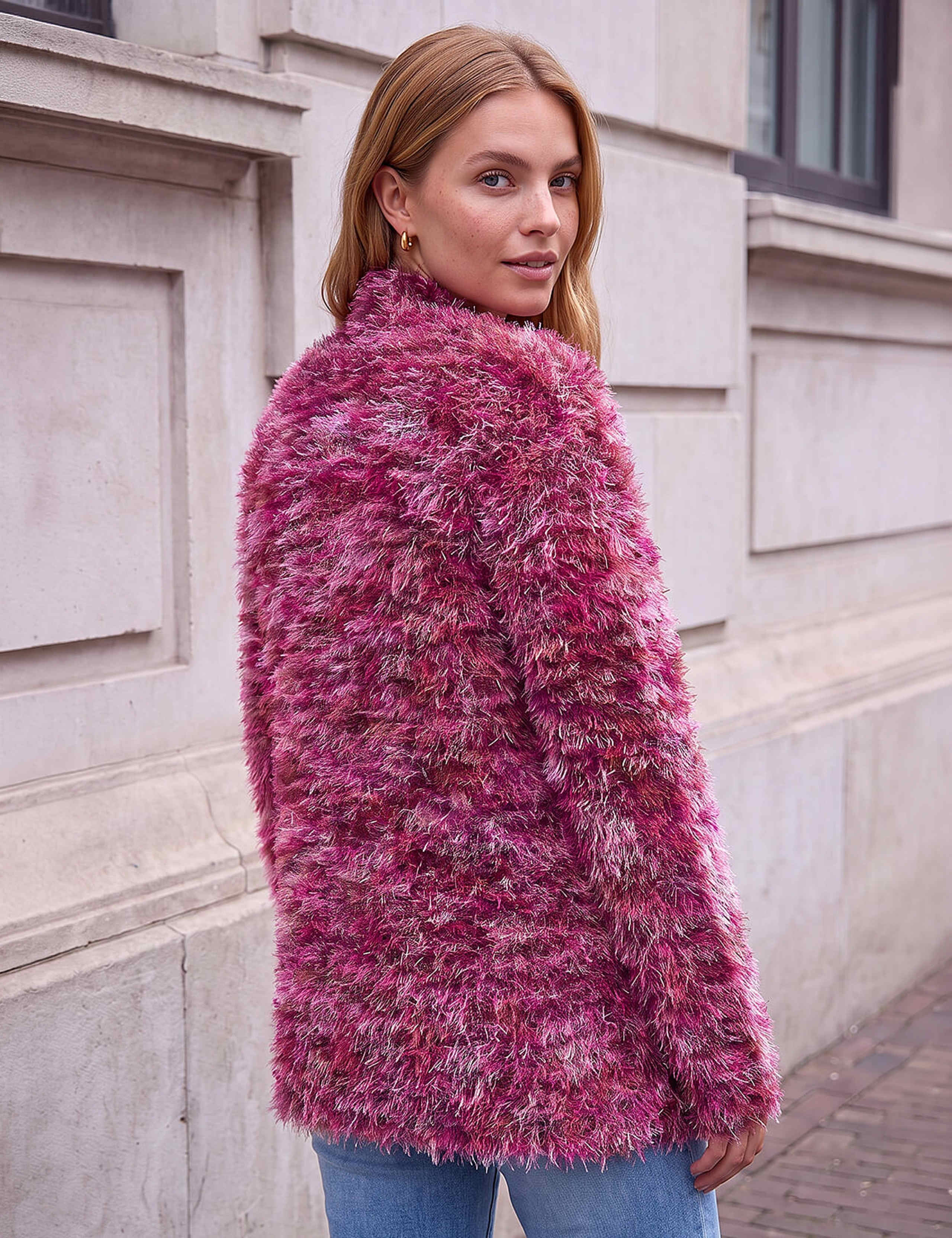 Fluffy Knit Cardigan 3 of 4