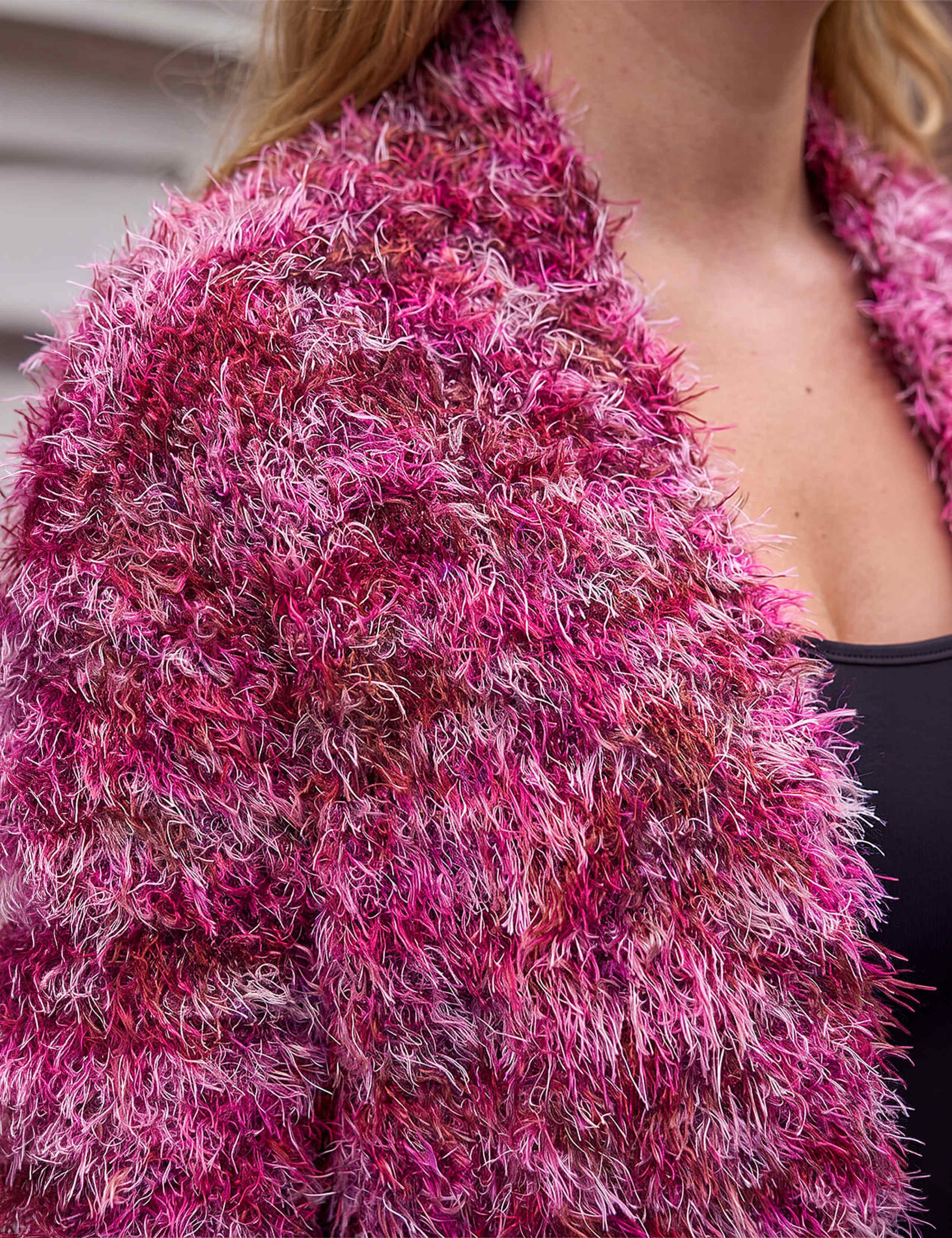 Fluffy Knit Cardigan 4 of 4
