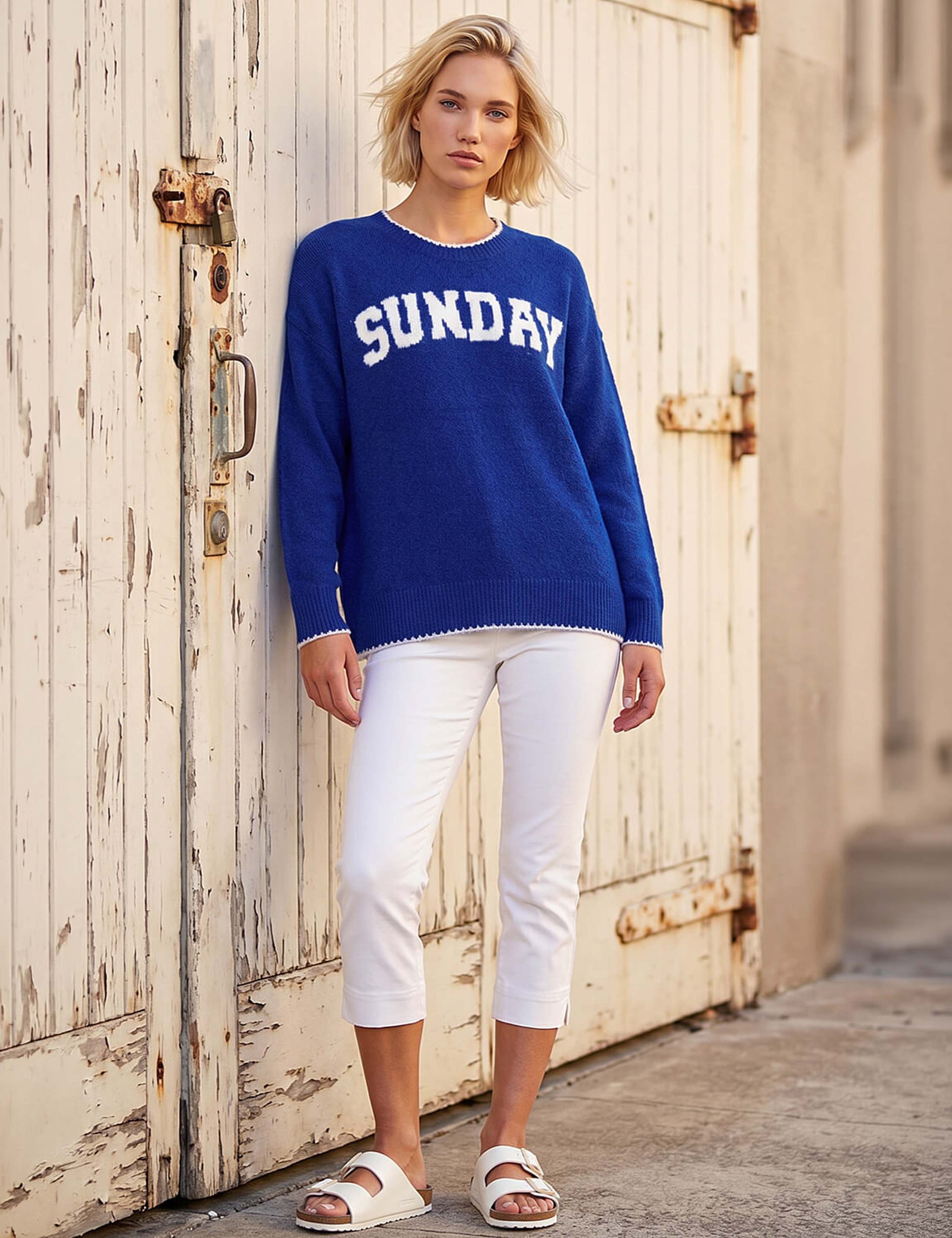 Sunday Slogan Jumper 2 of 4