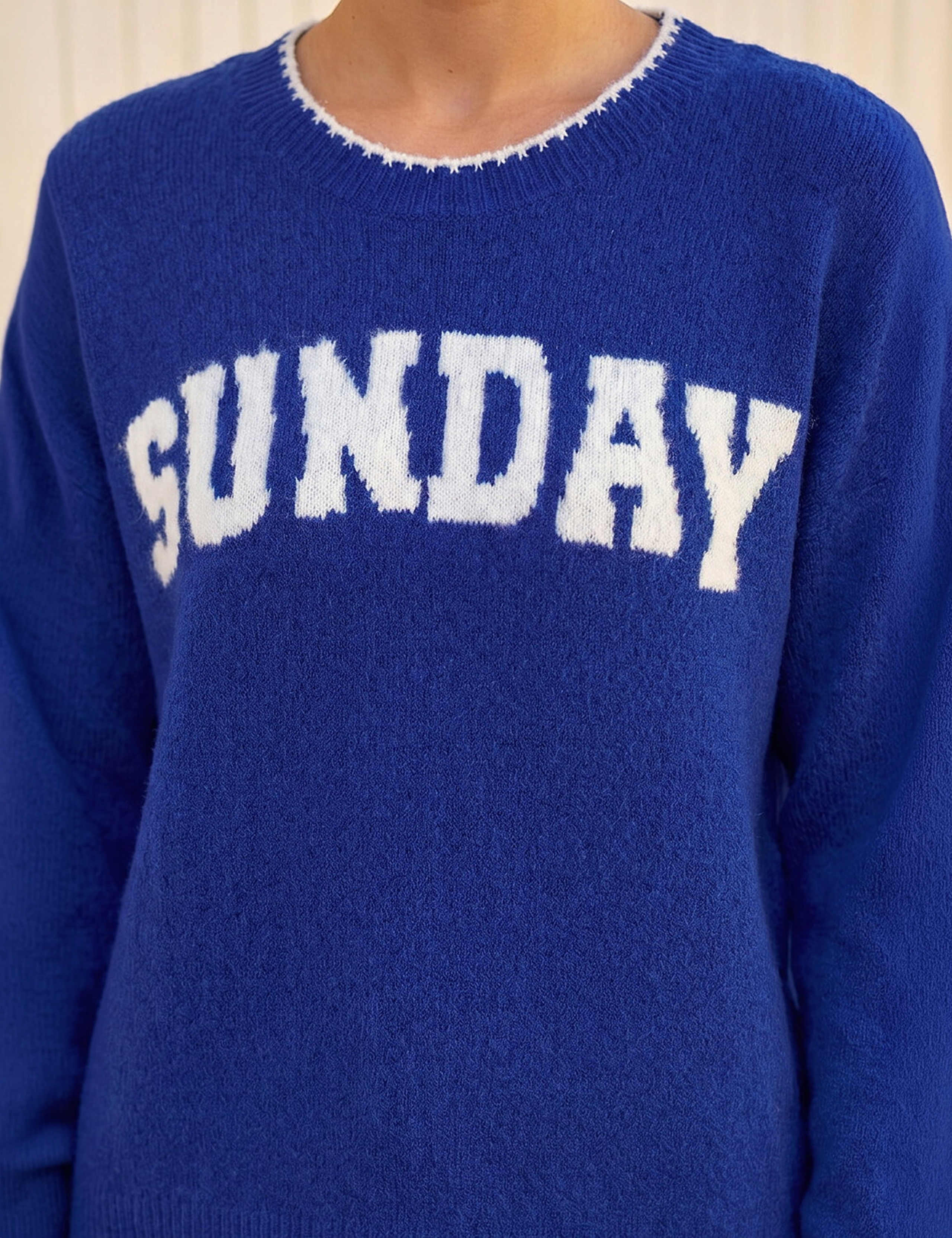 Sunday Slogan Jumper 4 of 4