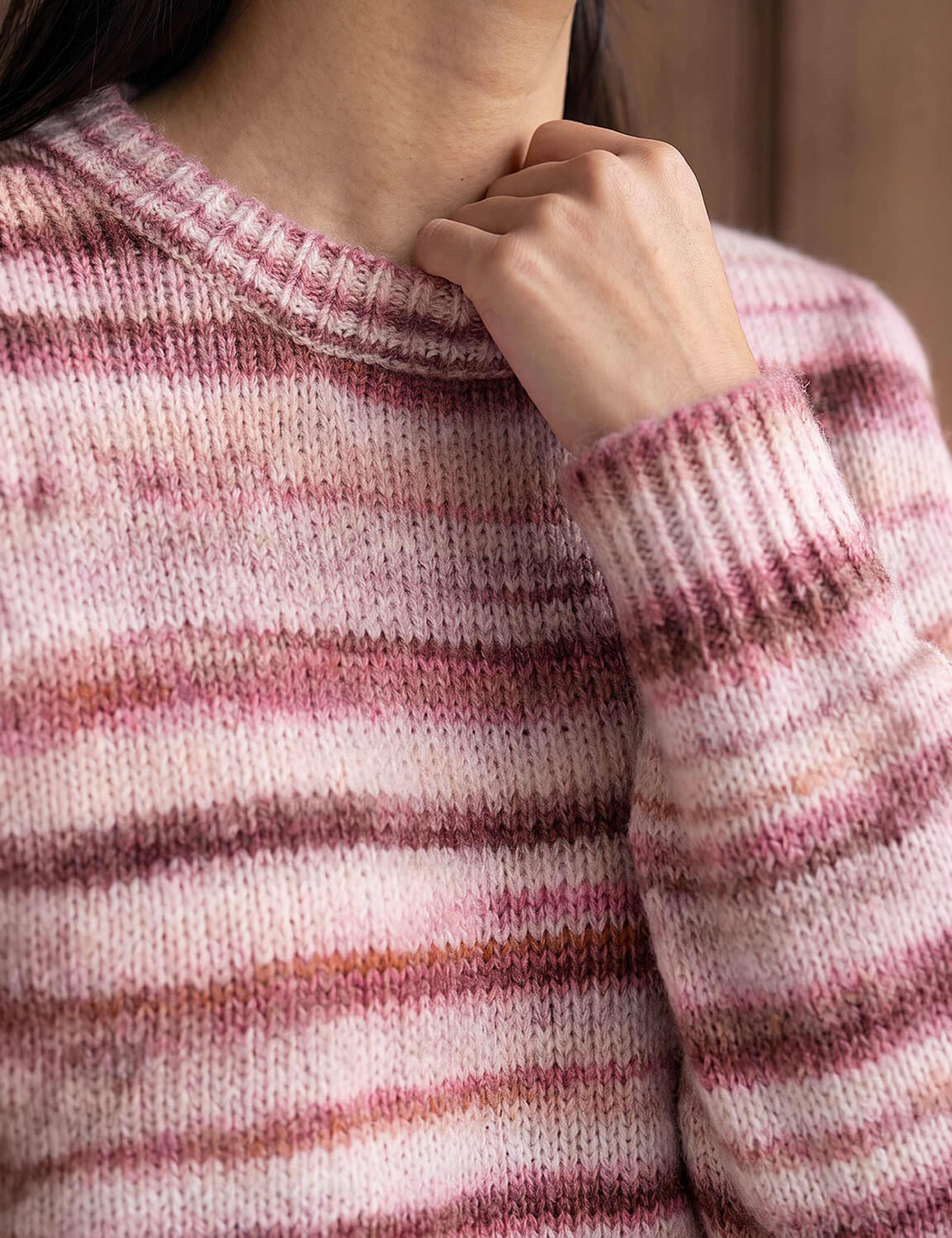 Space Dyed Crew Neck Jumper with Wool 4 of 4