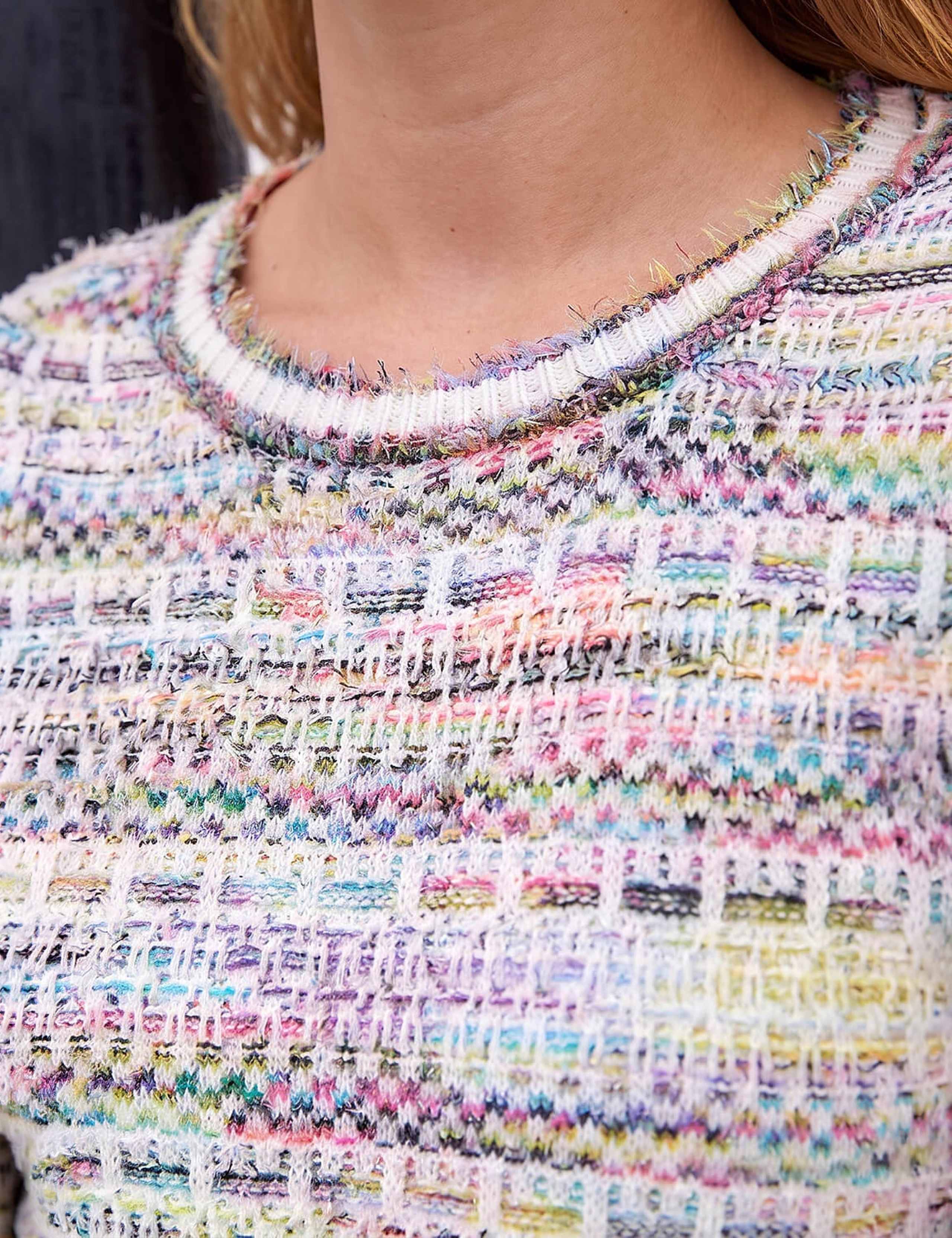 Space Dyed Curved Hem Jumper 4 of 4